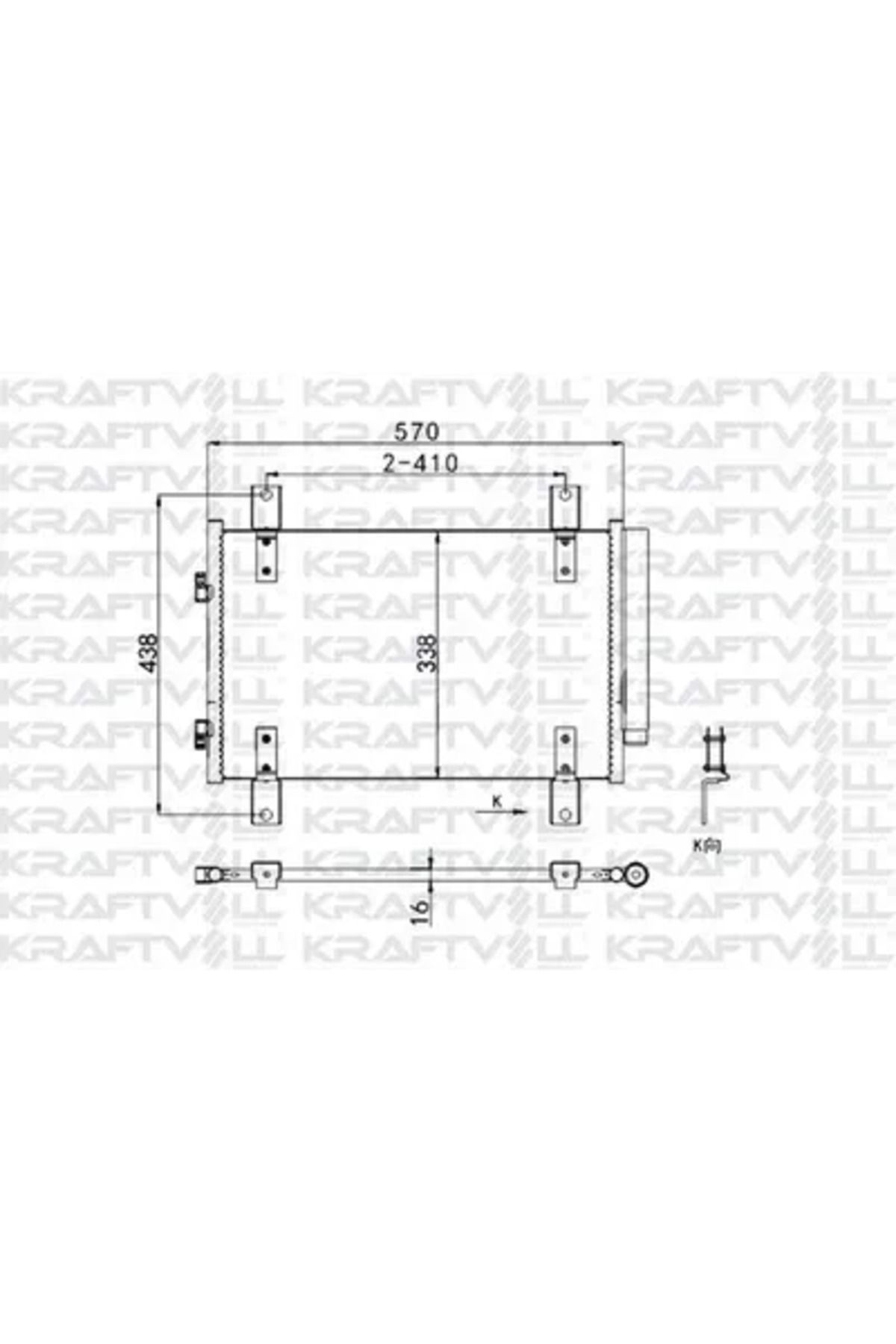 Kraftvoll KLIMA RADYATORU JUMPER DUCATO BOXER 07>