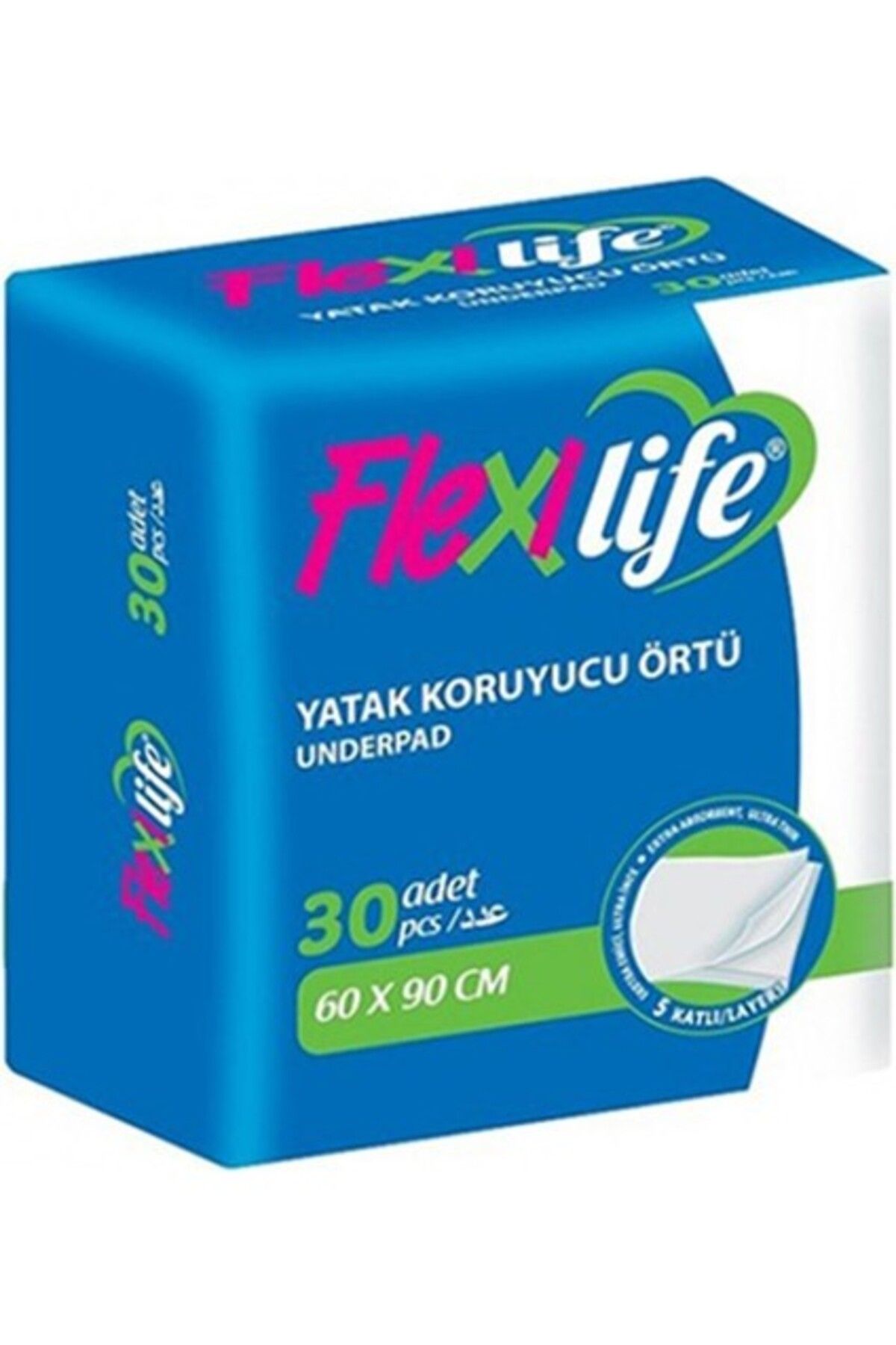 Flexi Life Köpek Çiş Pedi 60X90 cm 30 Adet