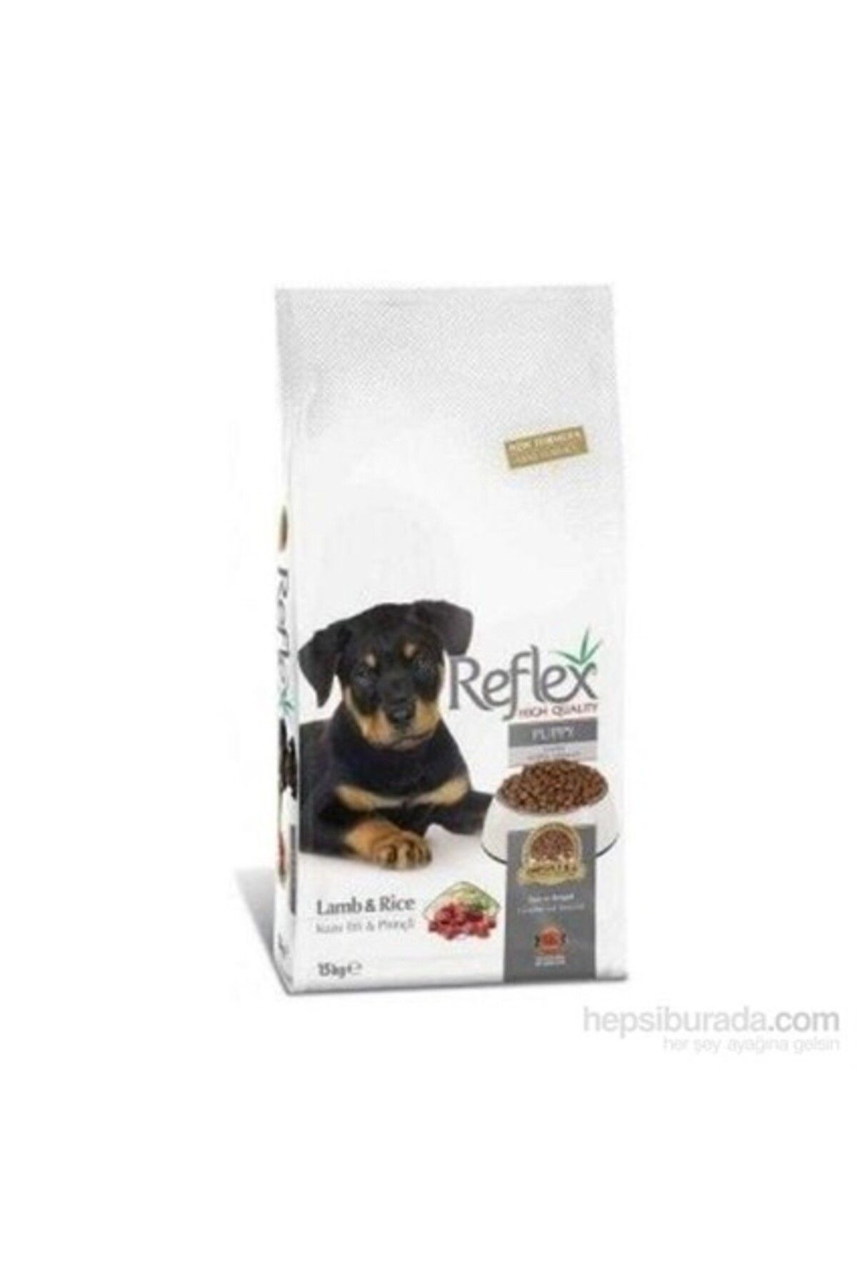 Reflex Kuzulu Yavru Kuru Köpek Maması 15 Kg