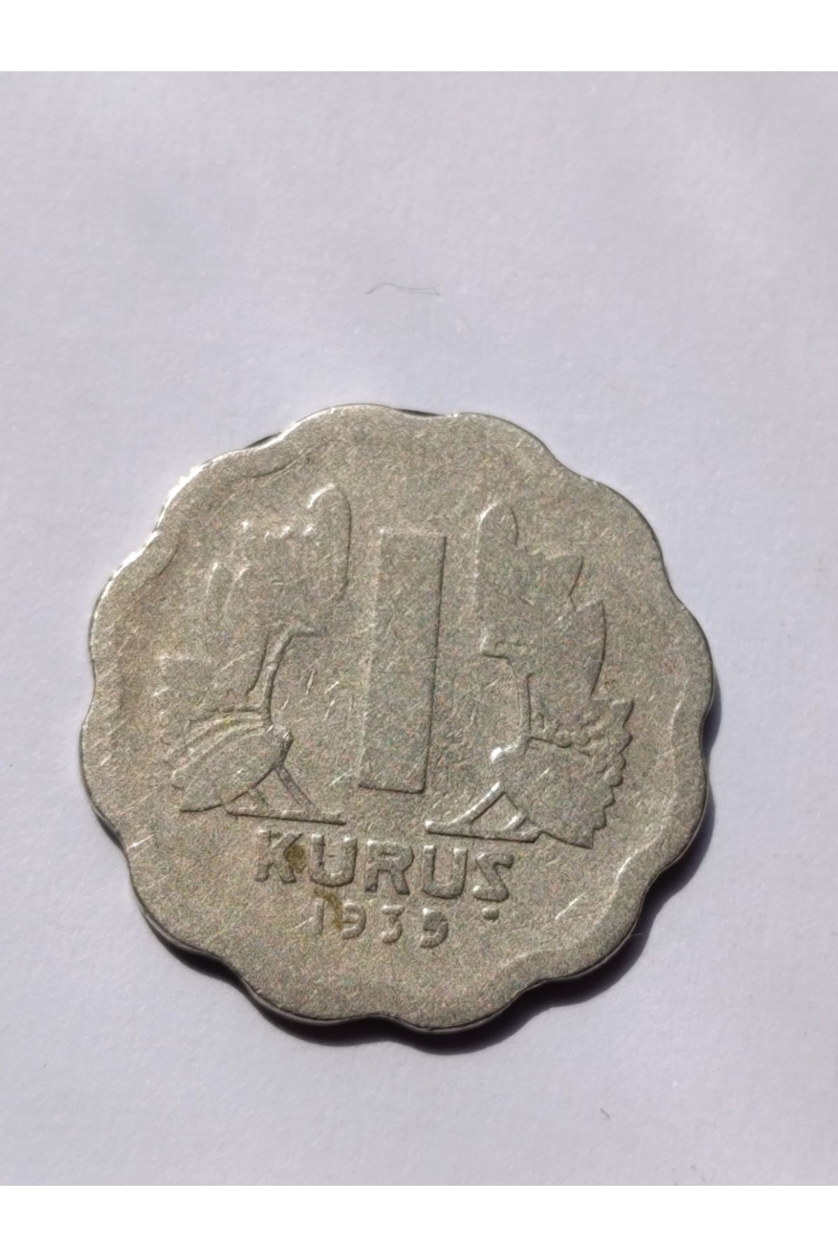 Koleksiyon PAPATYA 1 KURUŞ 1939 YILI TEMİZ