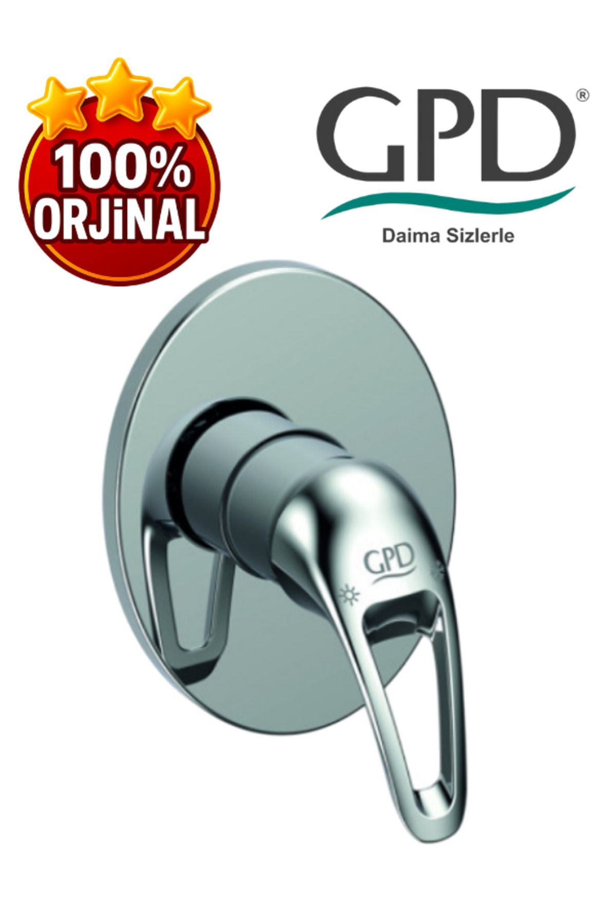 GPD Adrio MAD120 Ankastre Duş Bataryası