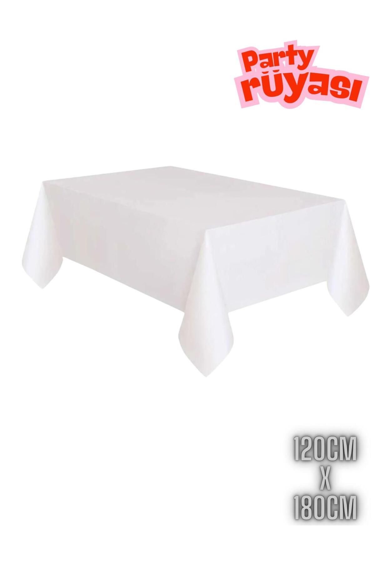 partyrüyası Renk Kullan At 120x180 Cm Doğum Günü Partisi Için Tek Kullanımlık Düz Plastik Masa Örtüsü