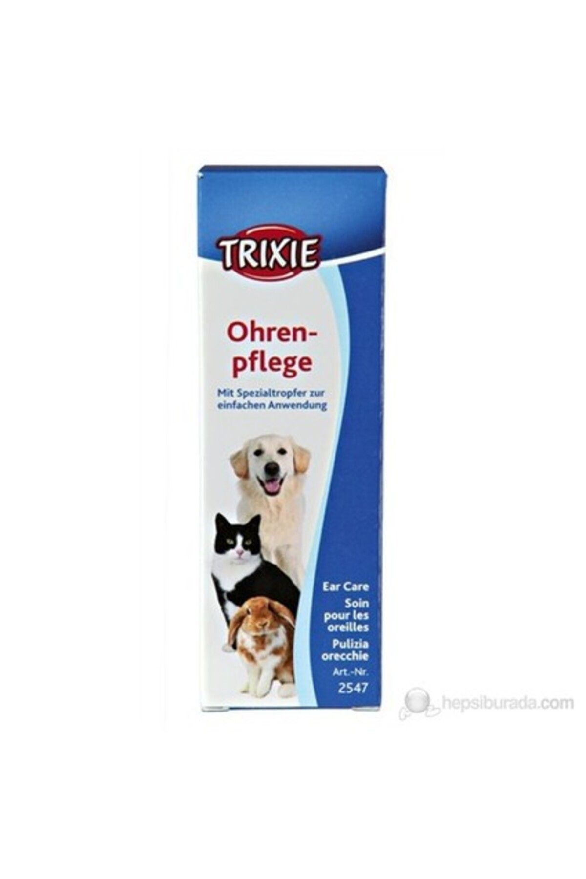 Trixie Kedi Köpek Tavşan Kulak Bakım Damlası 50ml