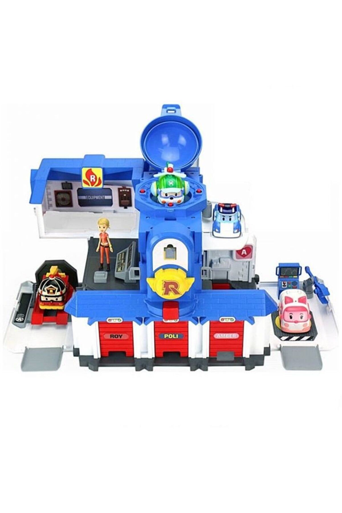 MR RZN STORE Robocar Poli Transforming Oyun Seti