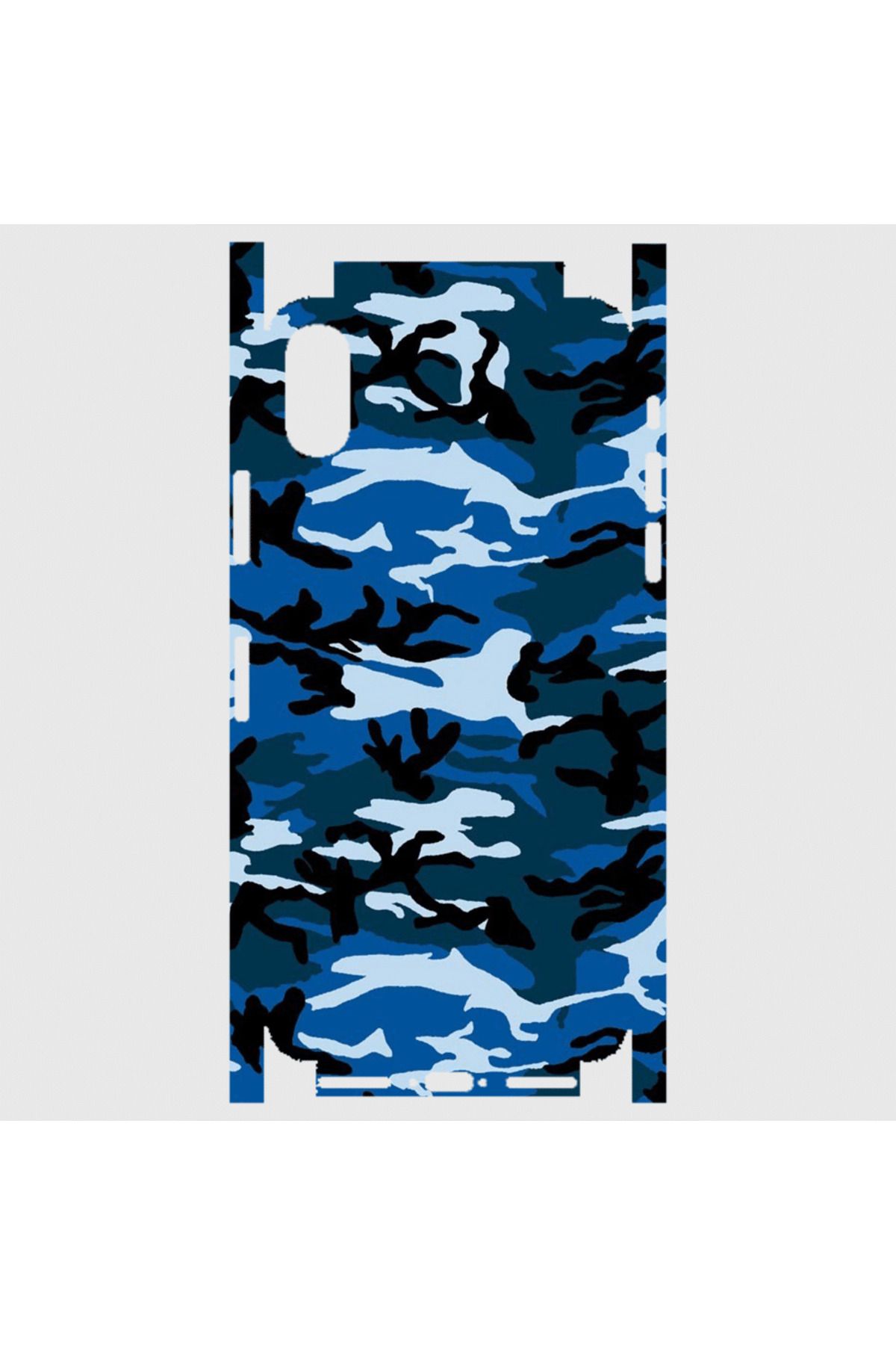Royaleks iPhone X Telefon Kaplama - Black Sea