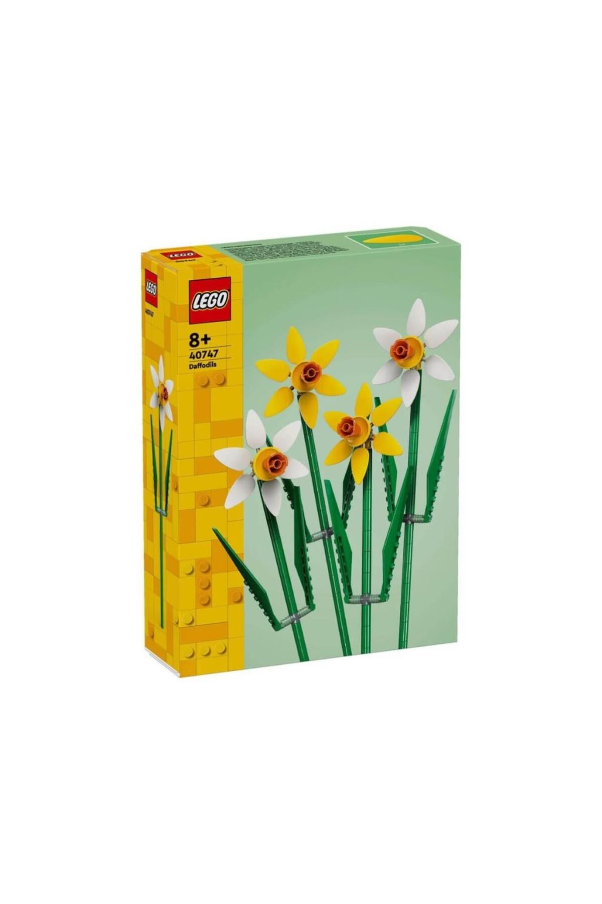 MR RZN STORE 40747 LEGO® iconic Botanical Collection Nergis 247 parça +8 yaş