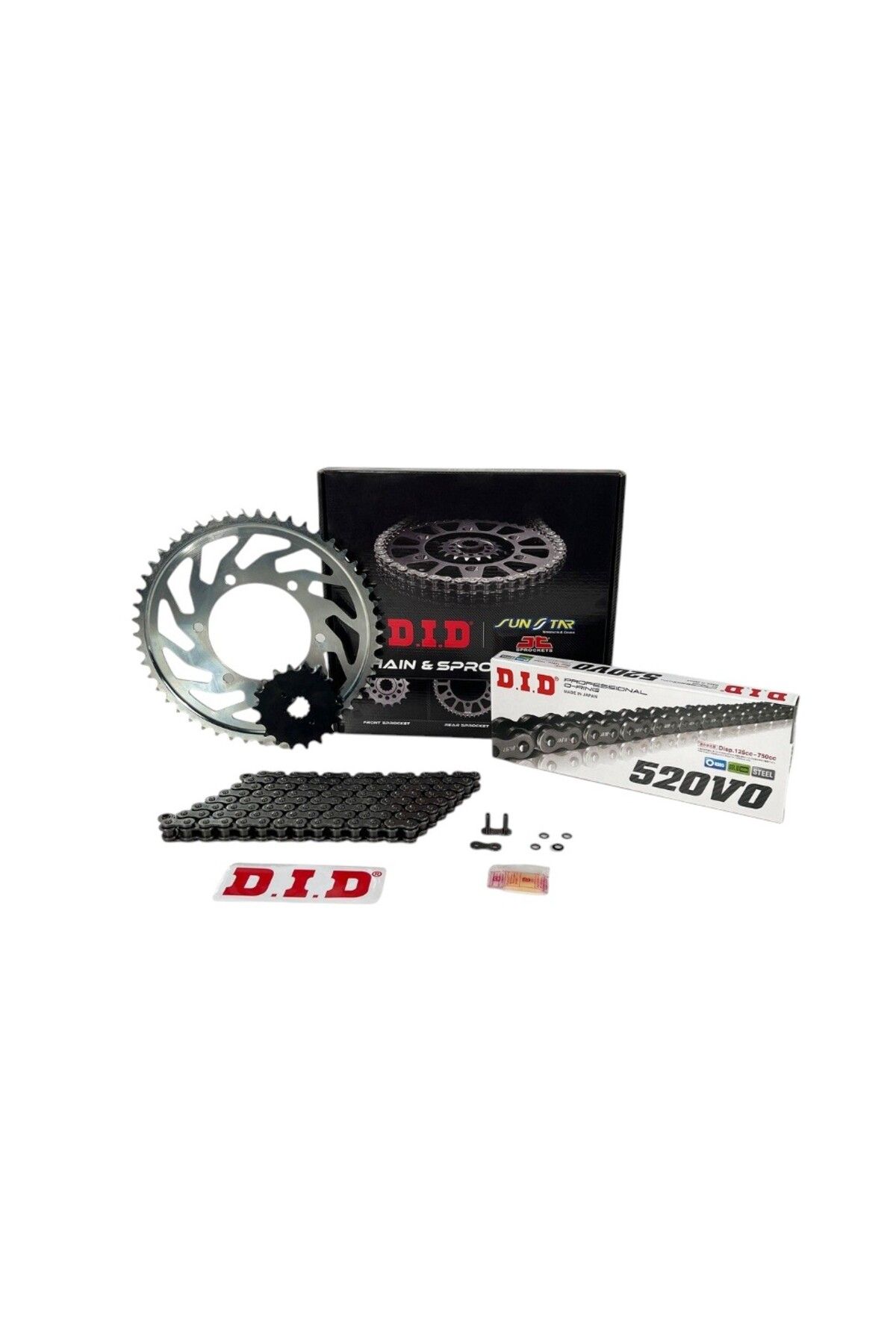 D.I.D Yamaha Yzf-r25 Mt-25 2015-2022 Orıng Çelik Zincir Dişli Seti 520 14t 43t 112l Dıd