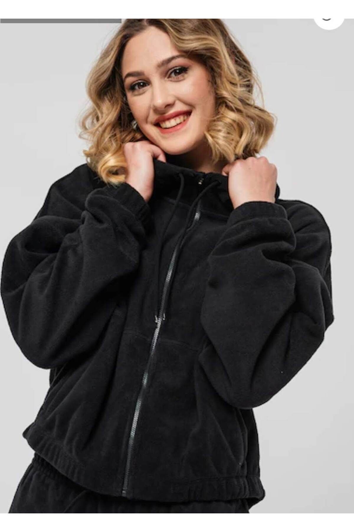 Nike Therma-Fit One Oversized Fleece Full-Zip Hoodie Kadın polar Sweatshirt ASLAN SPORT