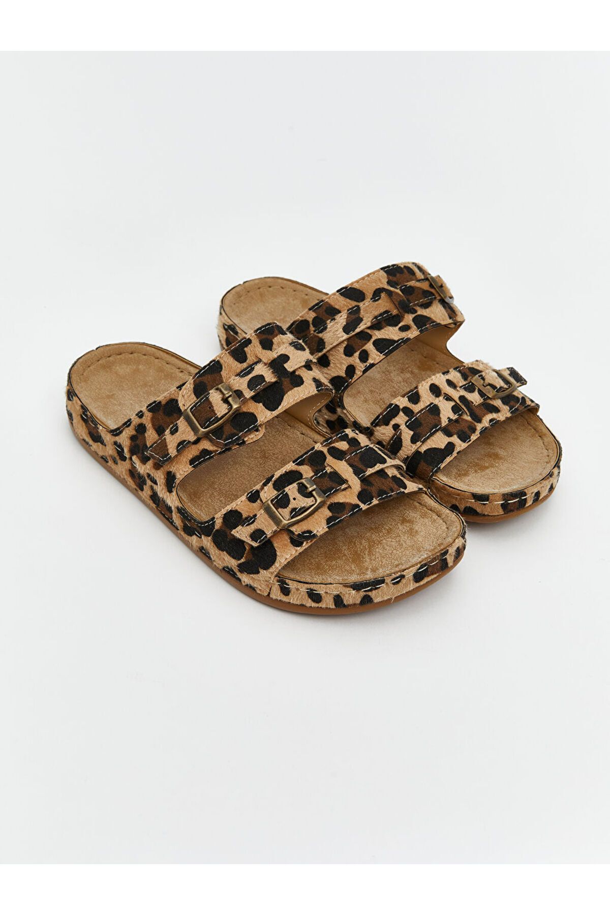 LC Waikiki Yeni Sezon Leopar Desenli Kadin Terlik - S5L975Z8