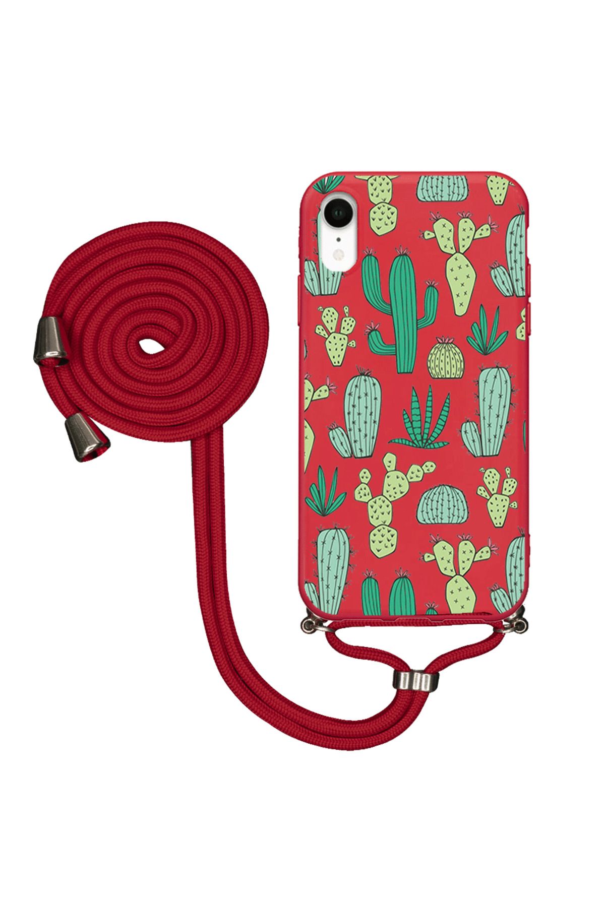 Royaleks iPhone XR İpli Lansman Kılıf - Cactus