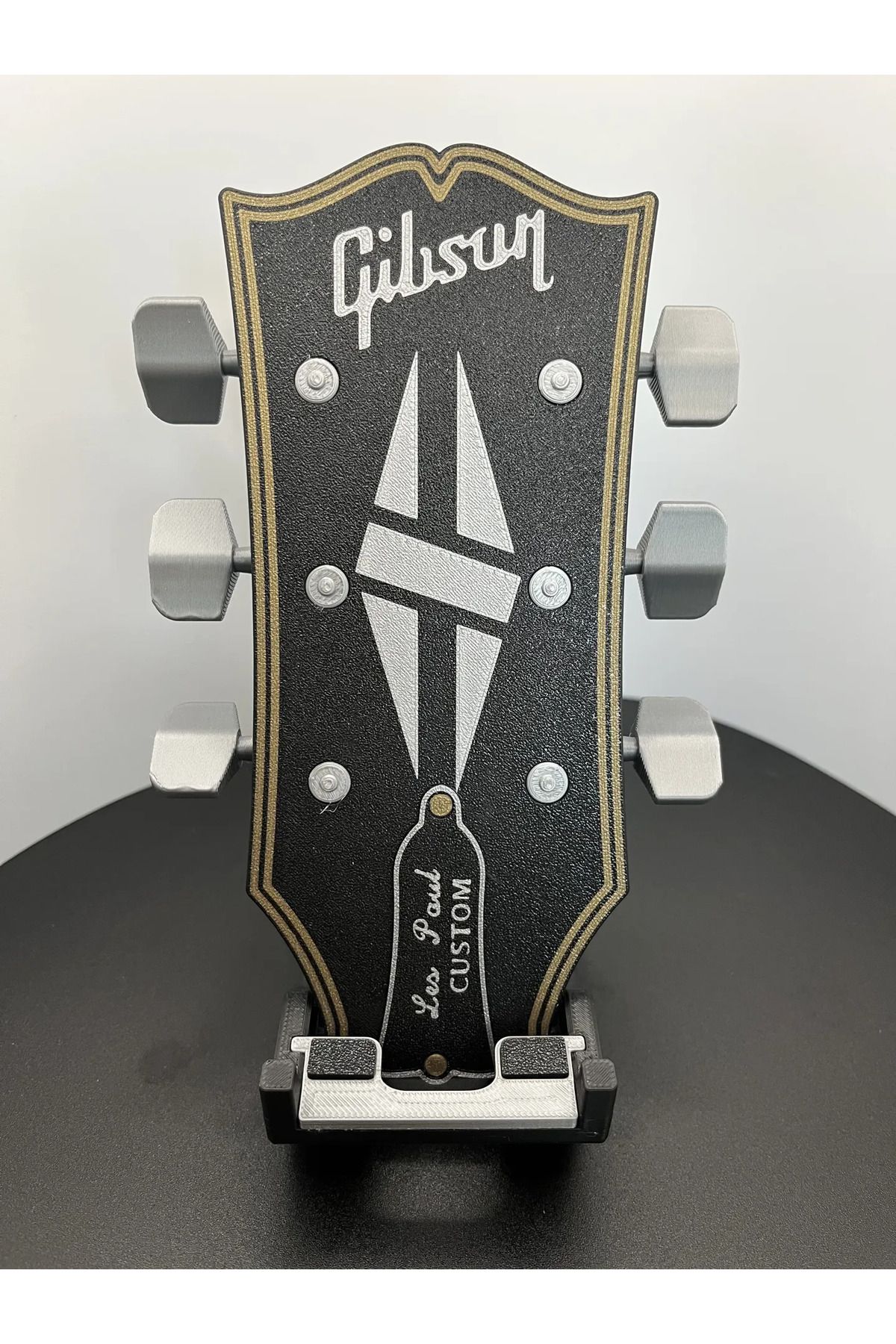 genomera Gbson Gitar Sapı Şeklinde Telefon Standı