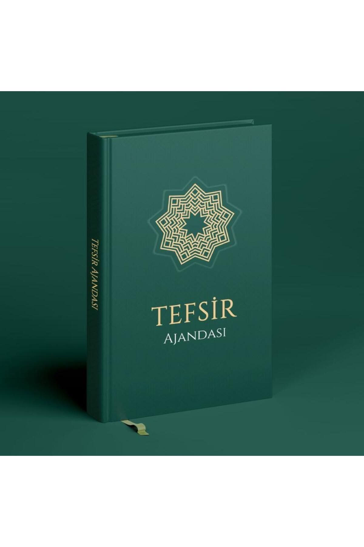 Ma'ruf Yayınları Tefsir Ajandası Sert Kapak Yeşil