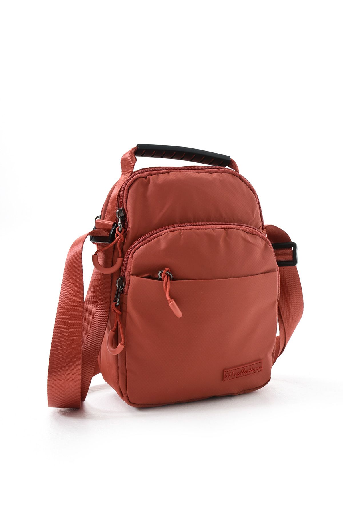 yuzuco Üç Bölmeli Unisex Göğüs (Bodybag) - El Çantası Açık Yeşil (Model: 571-9P)