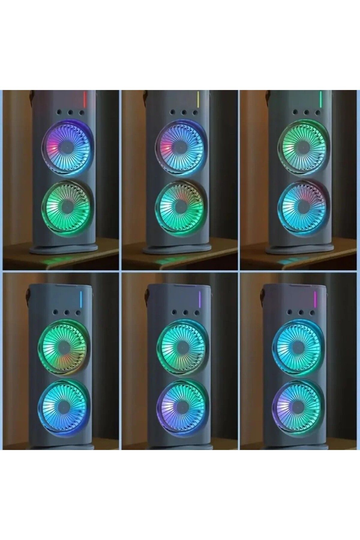 meltobe Buzlu Buharlı Serinletici Vantilatör Fan Usb Kişisel Su Buharlaşma Usb Kablolu Fan