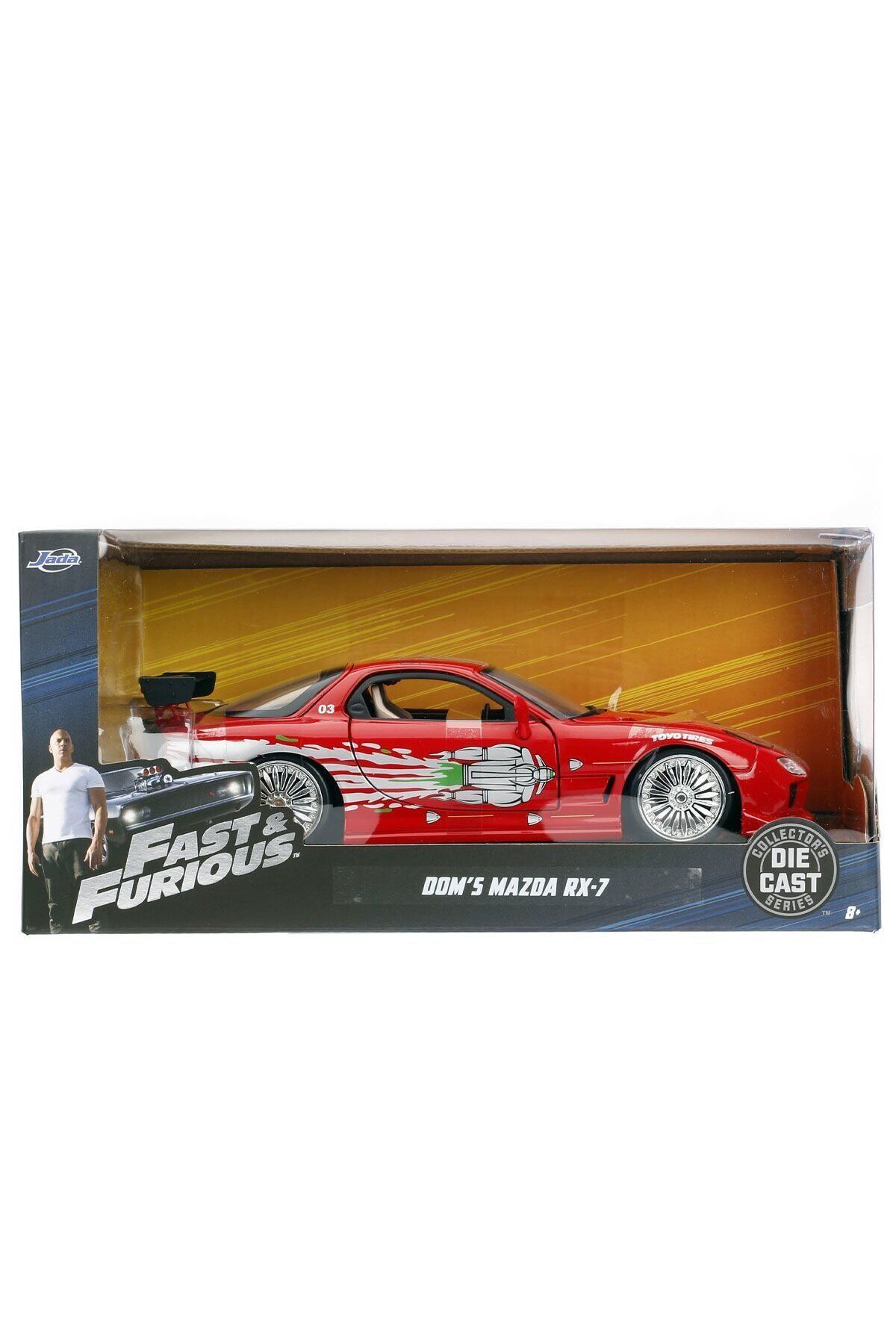 Simba 253203033 JADA FAST FURİOUS 1993 MAZDA RX-7 1 24