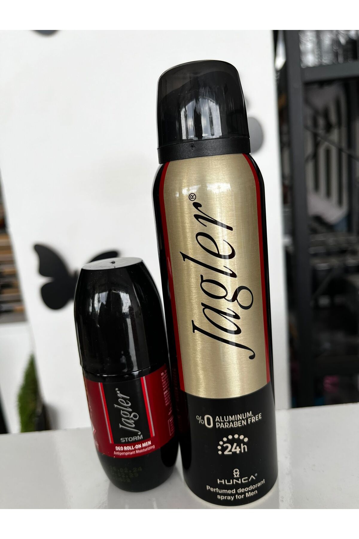 GZM PARFÜM JAGLER ERKEK 150 ML DEODORANT VE 50 ML ROOL ON SET