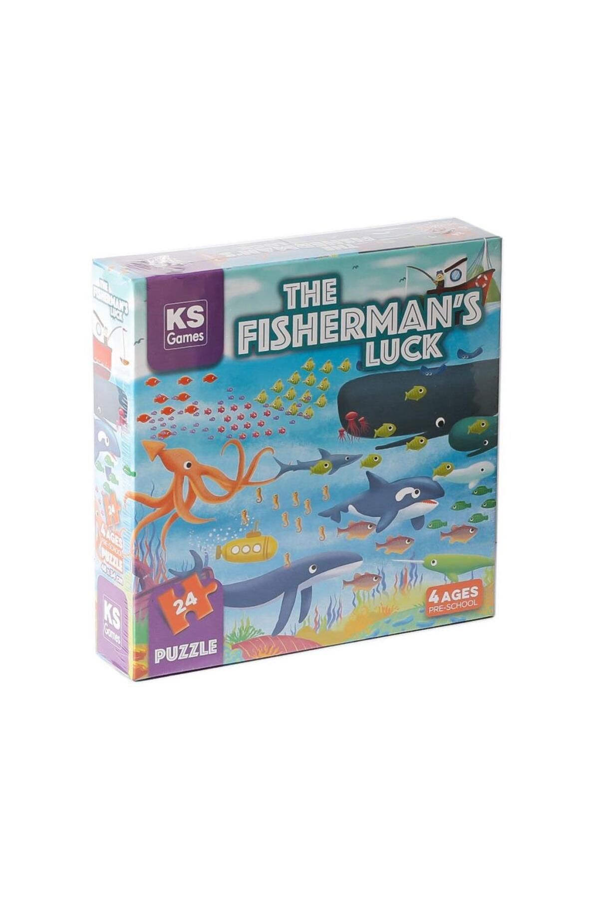 NEZADE STORE PRS 32708 The Fisherman Sluck Pre School Puzzle -KS Puzzle