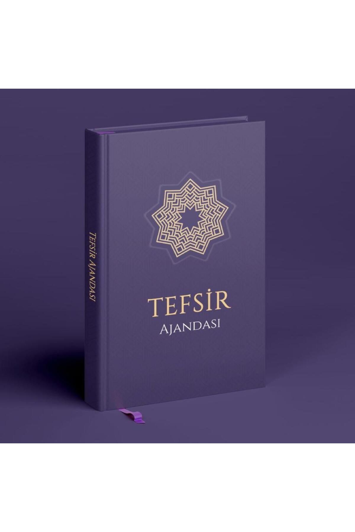 Ma'ruf Yayınları Tefsir Ajandası Sert Kapak Mor