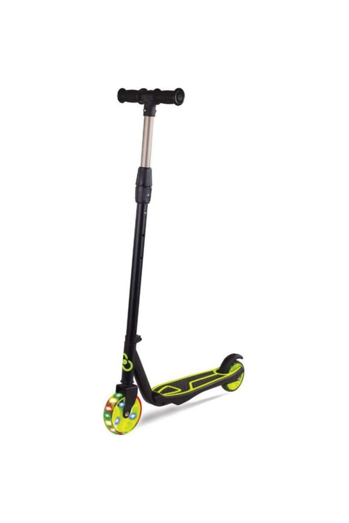 pazarella Işıklı Yeşil scooter