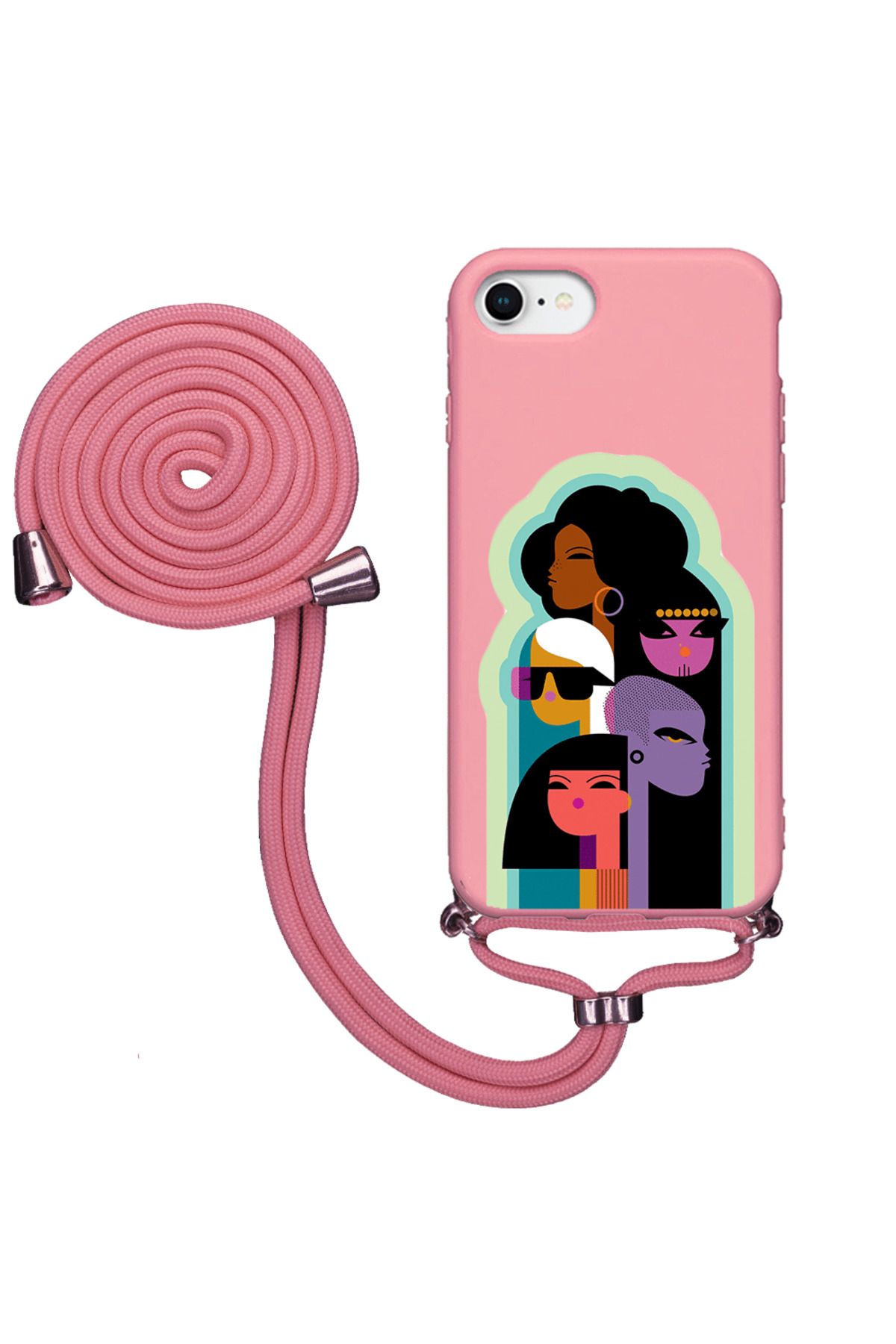 Royaleks iPhone SE 2020 İpli Lansman Kılıf - Art