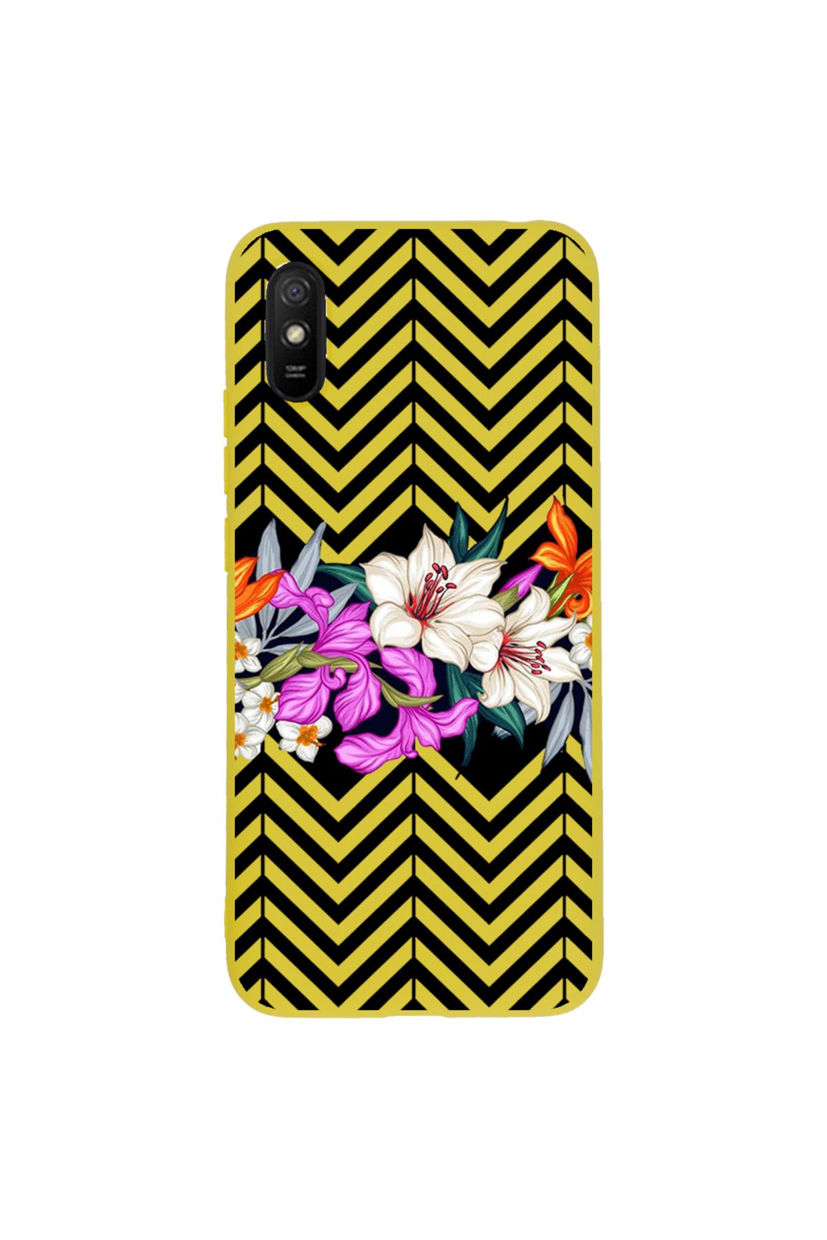 Royaleks Xiaomi Redmi 9A Lansman Kılıf - Çiçek