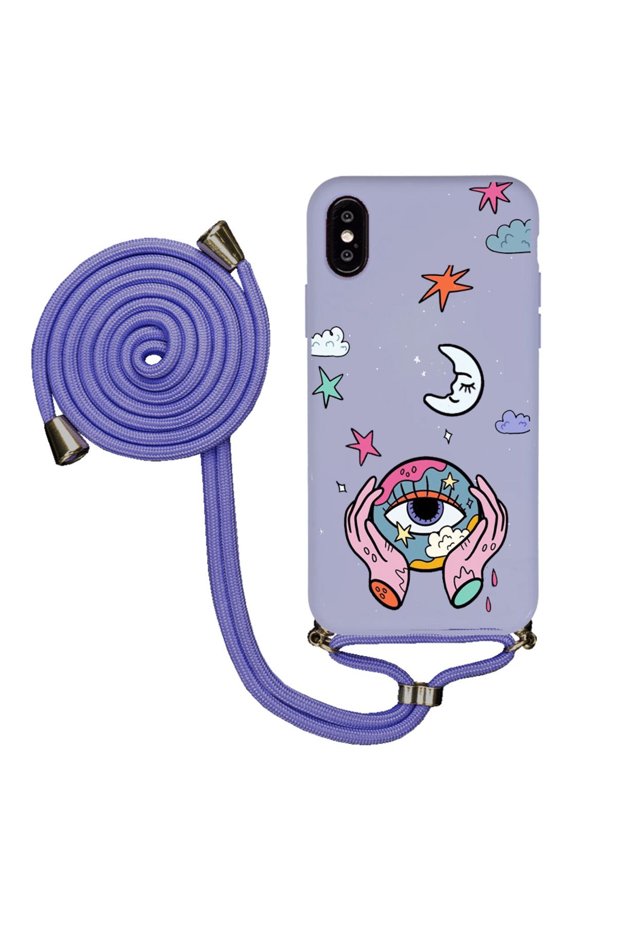 Royaleks iPhone X İpli Lansman Kılıf - Meta