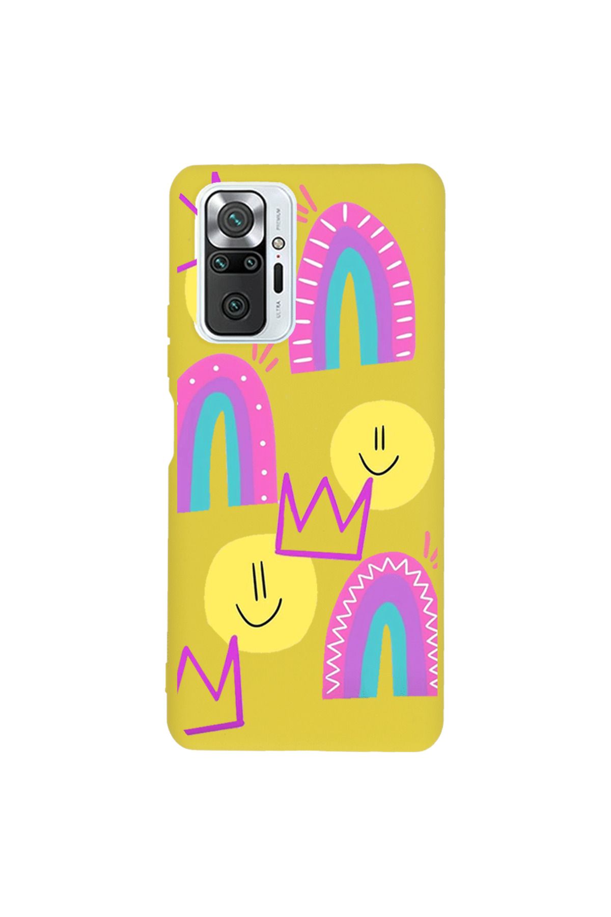 Royaleks Xiaomi Redmi Note 10 Pro Max Lansman Kılıf - Smile