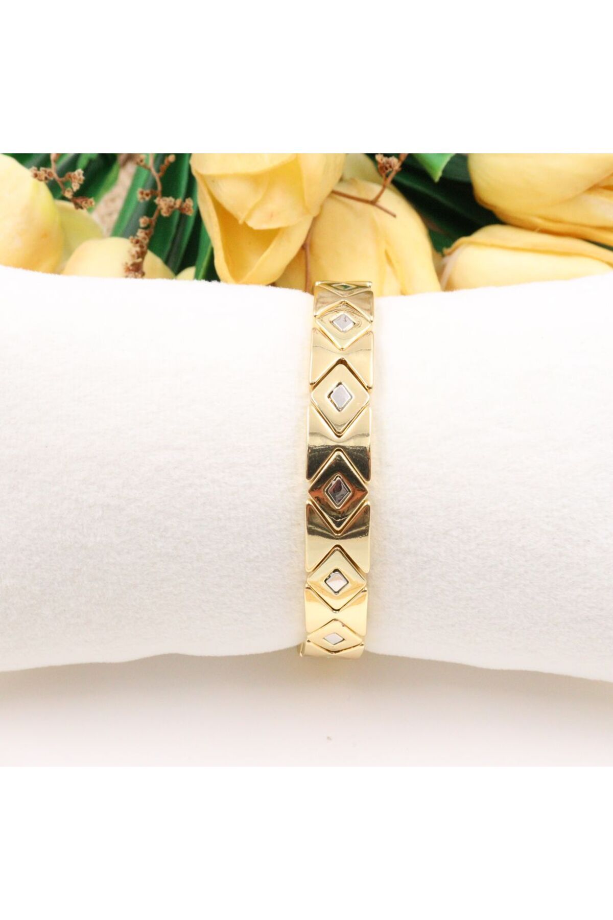 mercanjewelry VİP 14K Kaplama Marka Model Bileklik