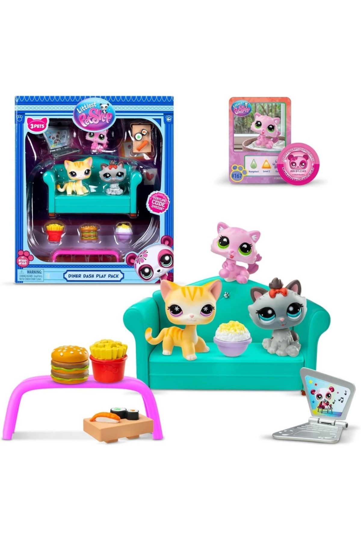 NW NessiWorld Nessiworld Minişler Dinner Dash Figür Oyun Seti