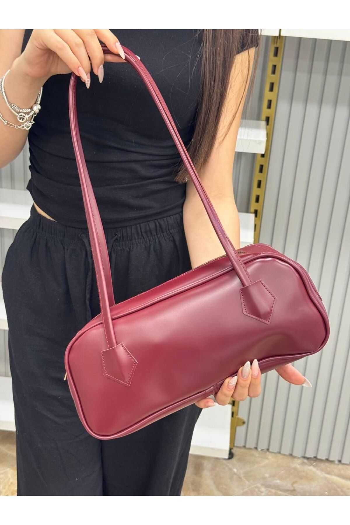 bynarincollection günlük model kol çantası