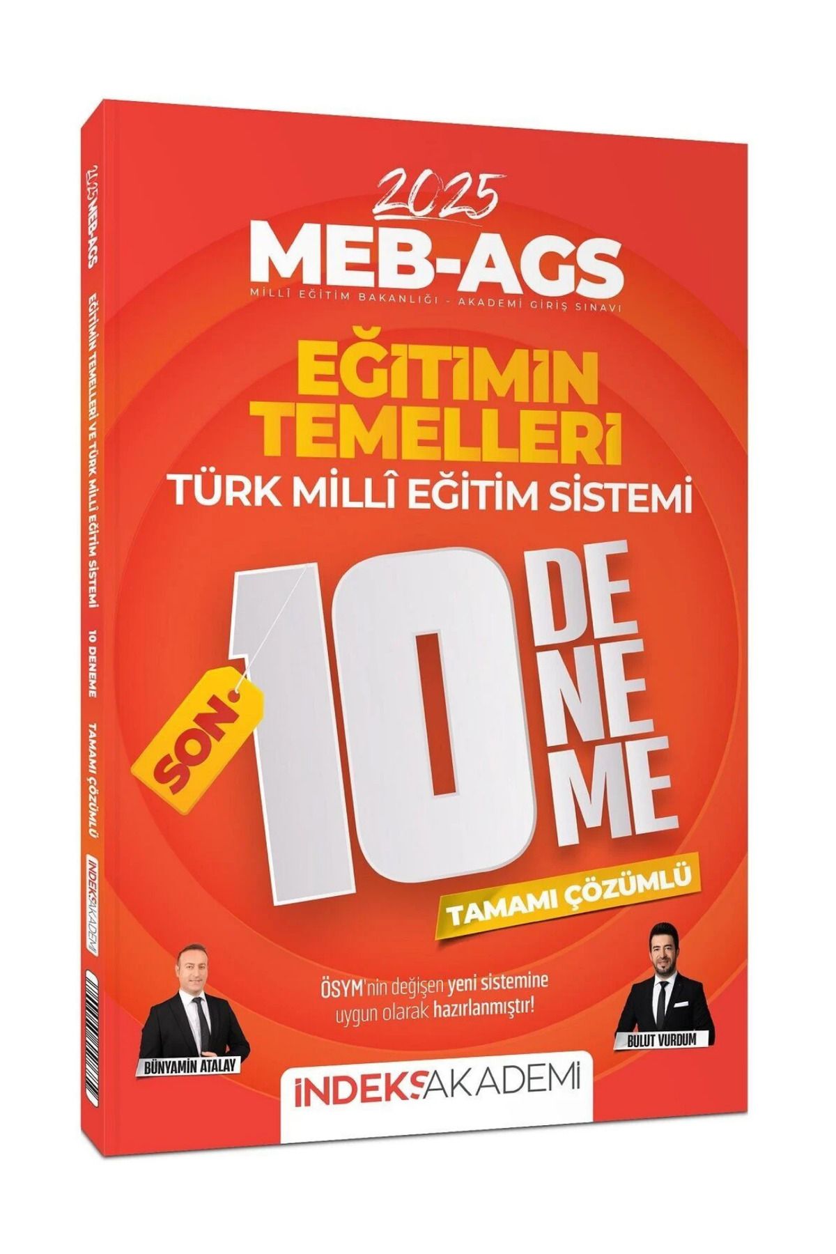 İndeks Akademi 2025 MEB-AGS Eğitimin Temelleri ve Türk Milli Eğitim Sistemi Tamamı Çözümlü SON 10 Deneme