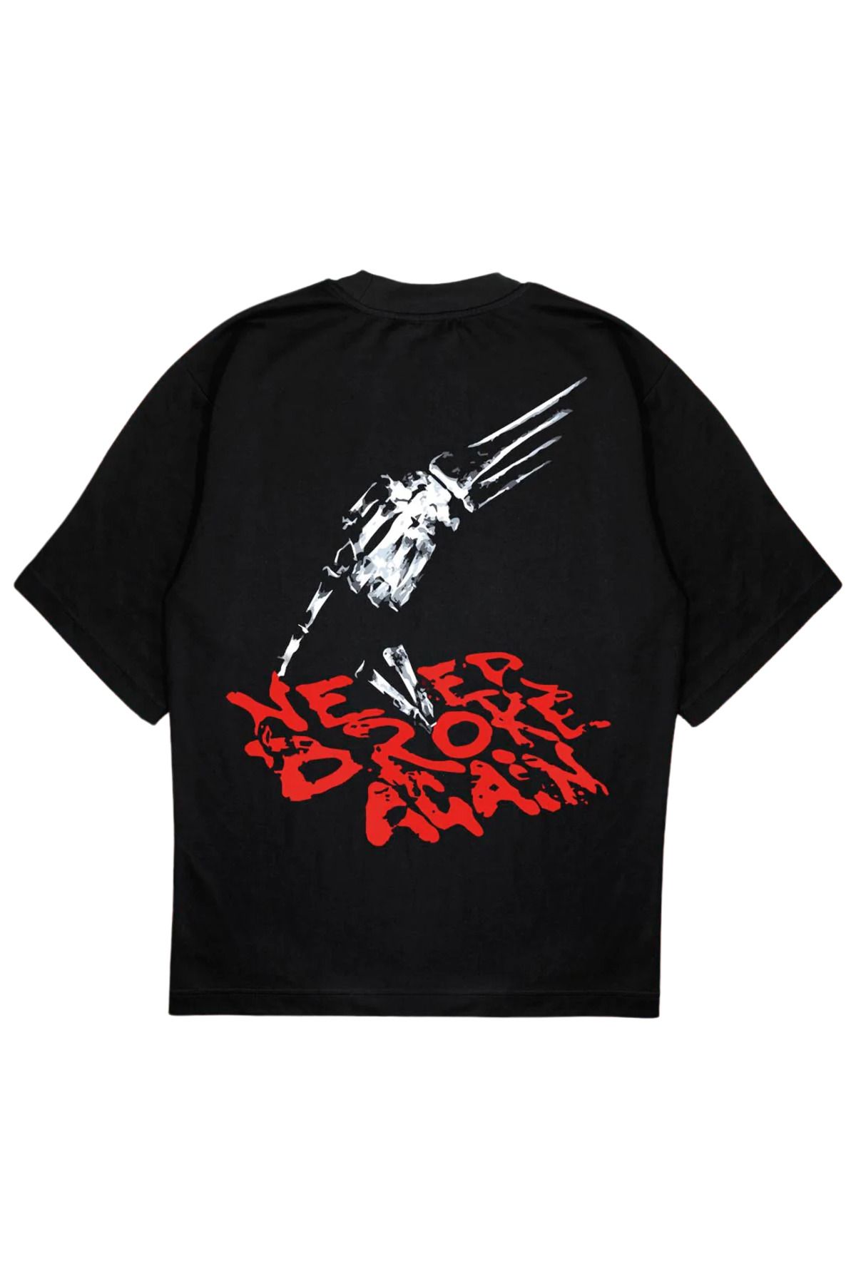 SVART WEAR NEVER BROKE AGAIN T-Shirt OVERSIZE tişört siyah