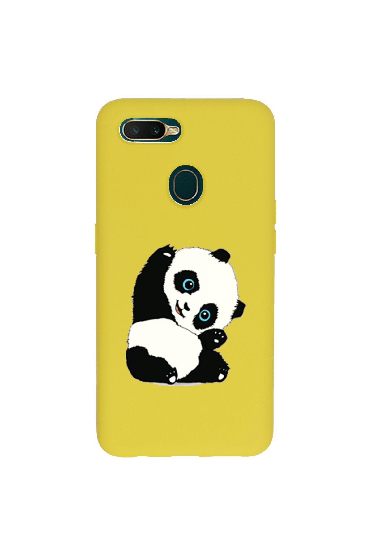 Royaleks Oppo A15 Lansman Kılıf - Pandas
