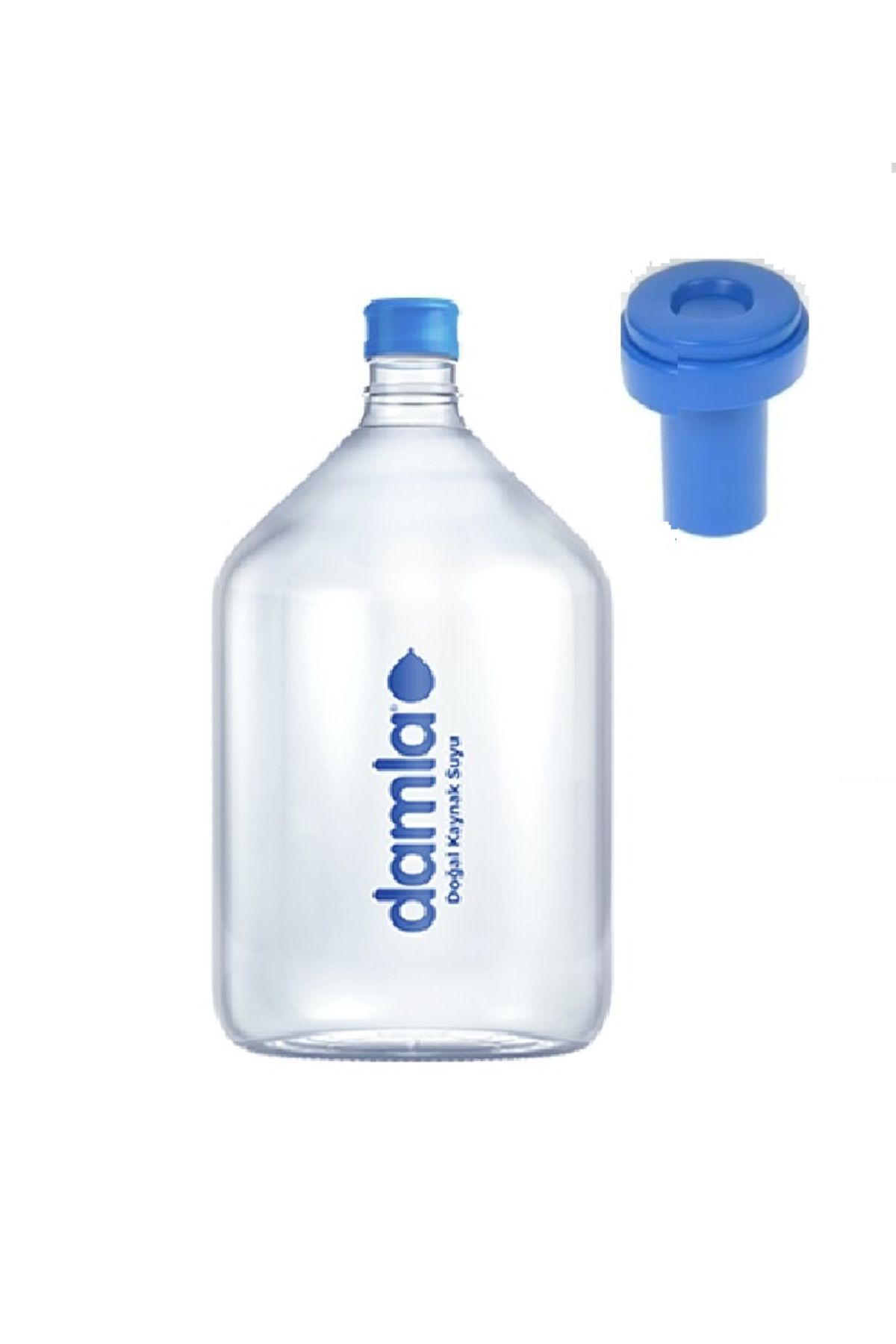 Damla 15 Litre Cam Damacana - Yaylı Kapak Hediyeli, Sağlıklı Su Saklama, Bpa Içermez Kalın cam