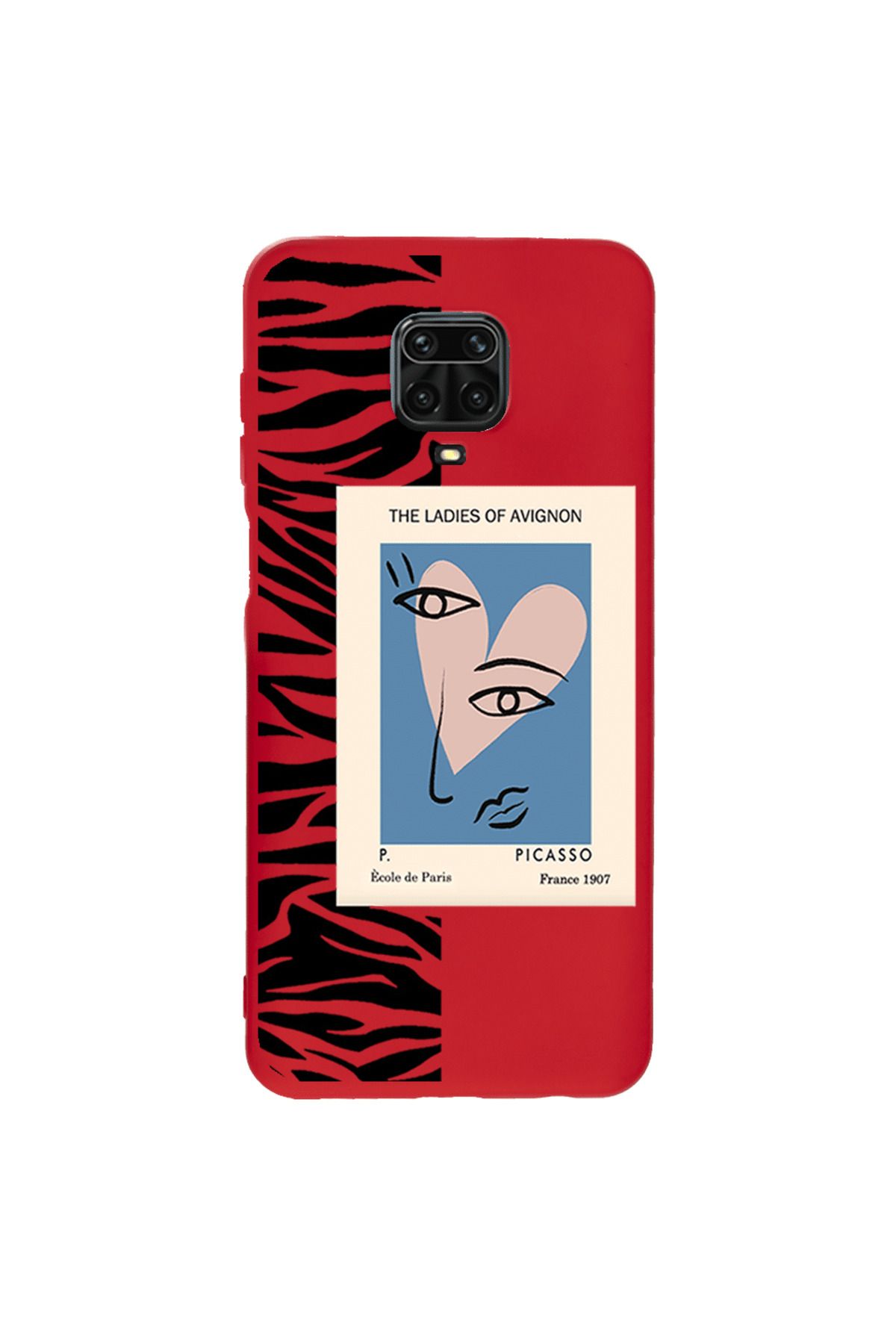 Royaleks Xiaomi Redmi Note 9 Pro Lansman Kılıf - Zebralı