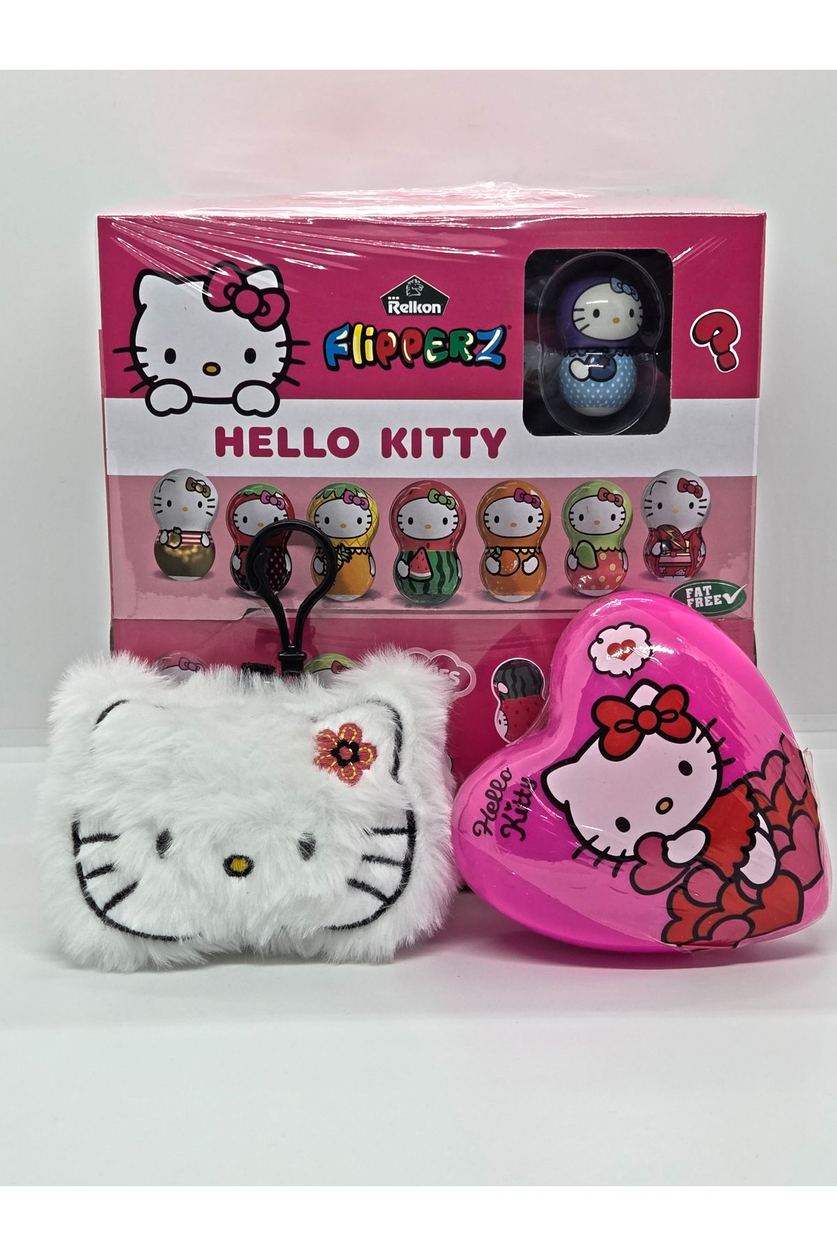 Collectors Store Flipperz Hello Kitty 2.Seri (Meyveli) Hacıyatmaz Figürler 24 Adet & Hediyeli