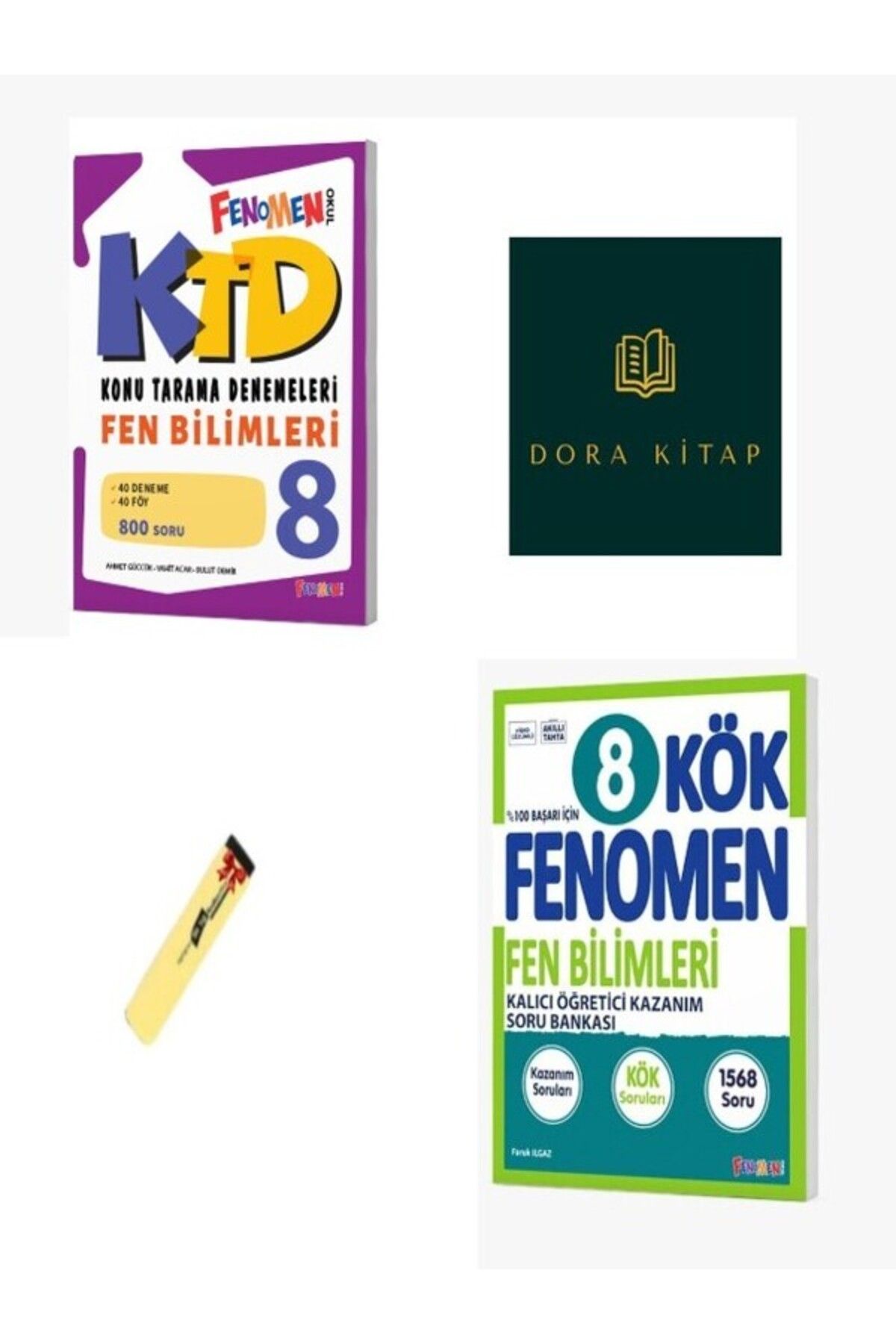 Fenomen Yayıncılık 8.Sınıf Kök Fen Bilimleri Soru Bankası ve Haftalık Kazanım Denemeler