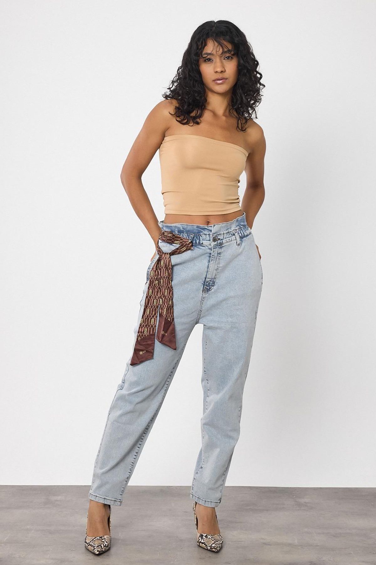 Jijass Jeans Likralı Sloch Kot Pantol