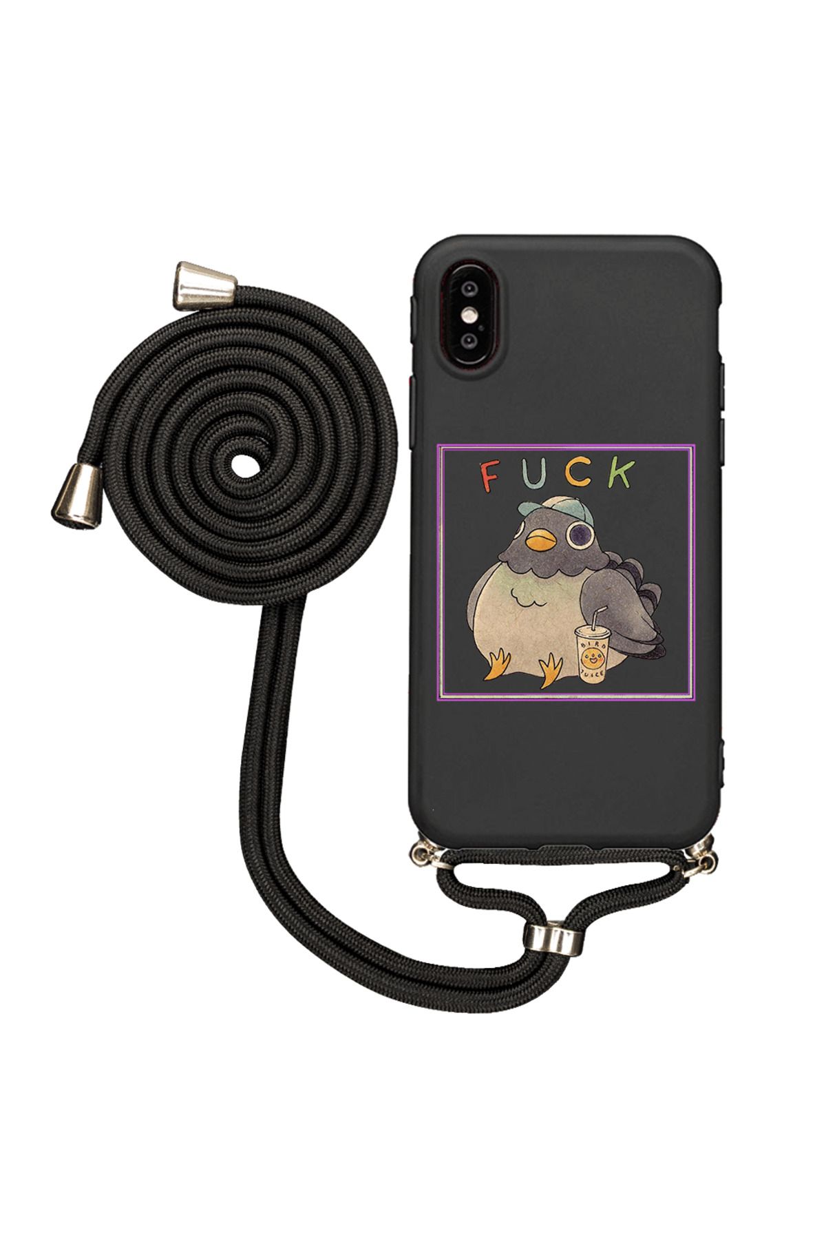 Royaleks iPhone X uyumlu İpli Lansman Kılıf -