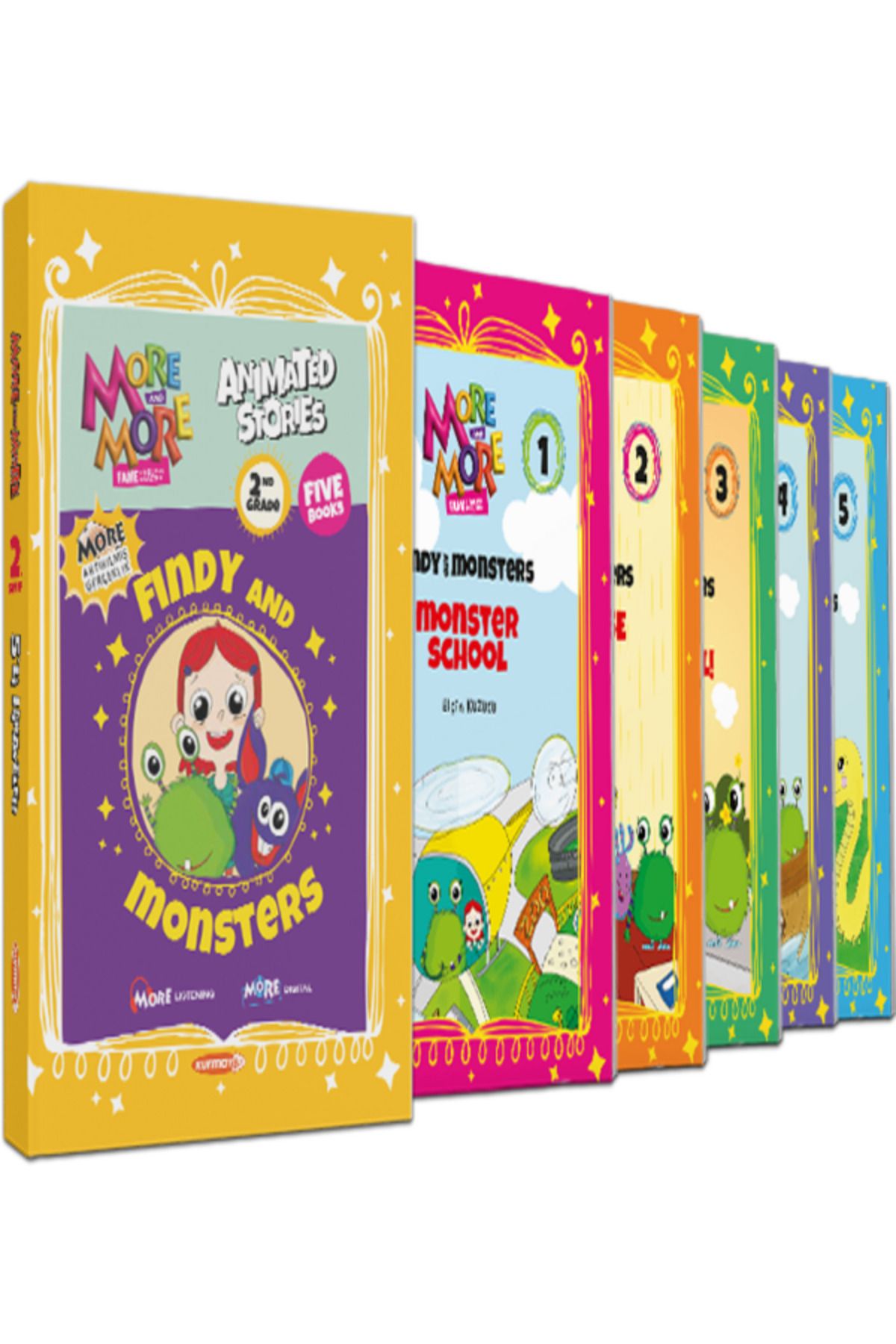 Fenomen Yayıncılık 2 MORE&MORE HIKAYE SETI KUTULU (5 KITAP)