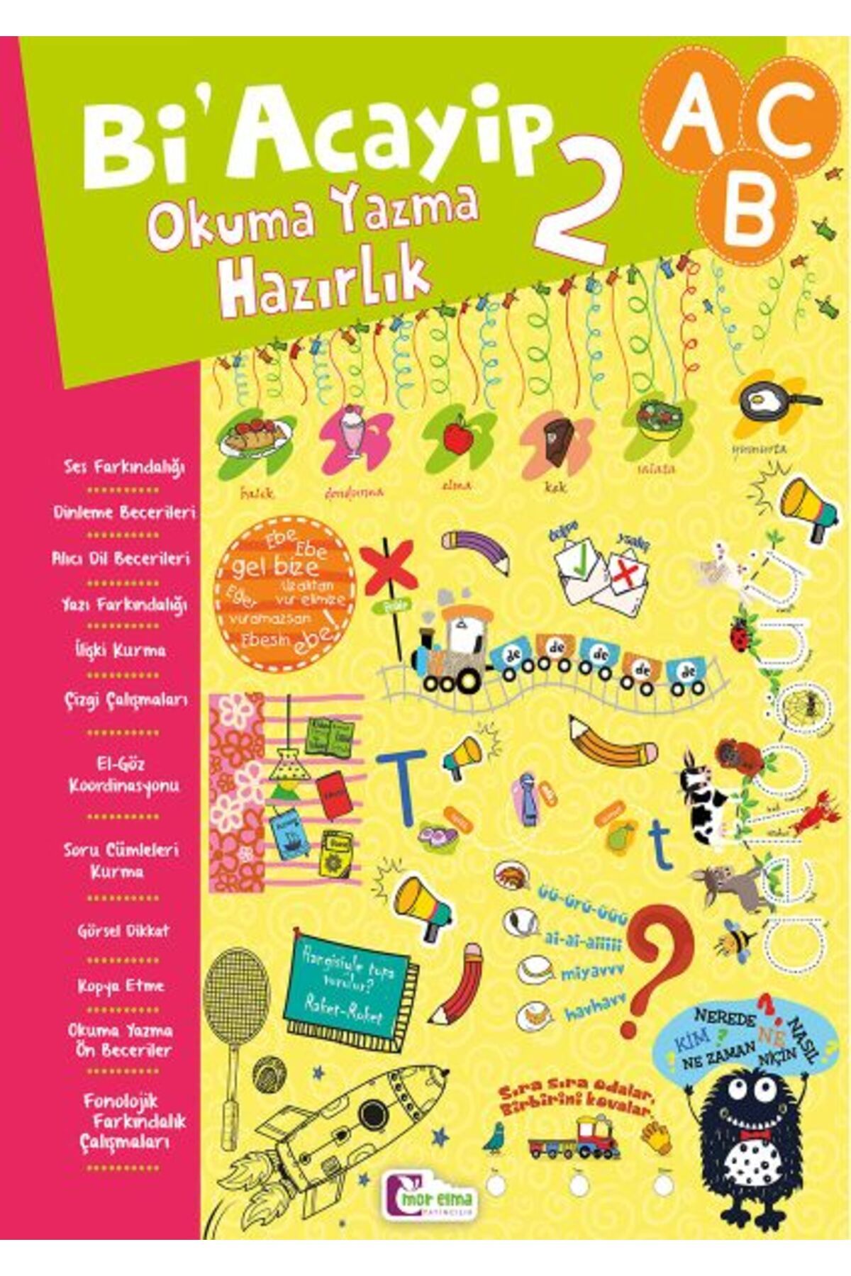 Destek Yayınları Bi Acayip Okuma Yazma Hazırlık 2