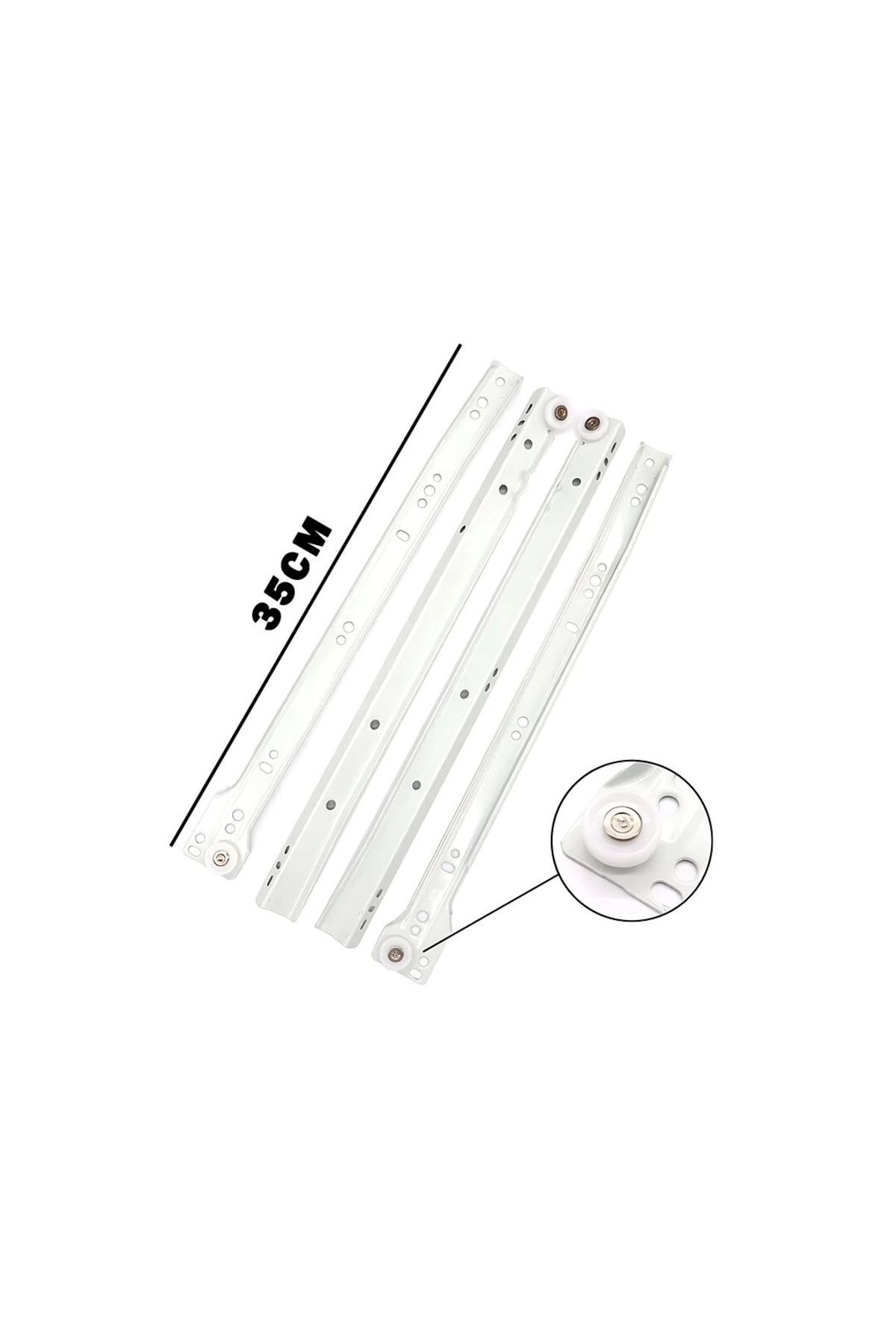 Lenaca 35cm 1 Takım Çekmece Rayı