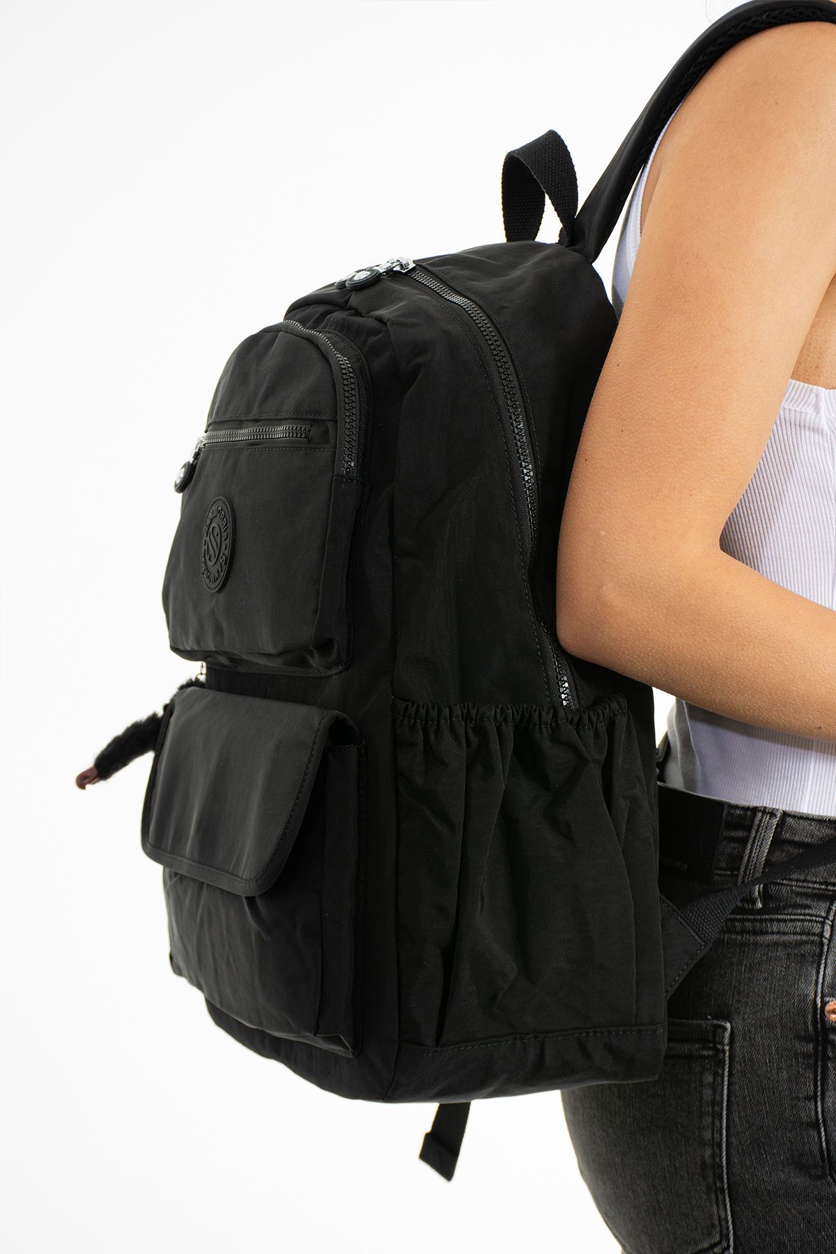 OLDSO Sanmorris Unisex Suya Dayanıklı Kumaş Laptop Bölmeli Büyük Boy Okul ve Seyahat Sırt Çantası 3016