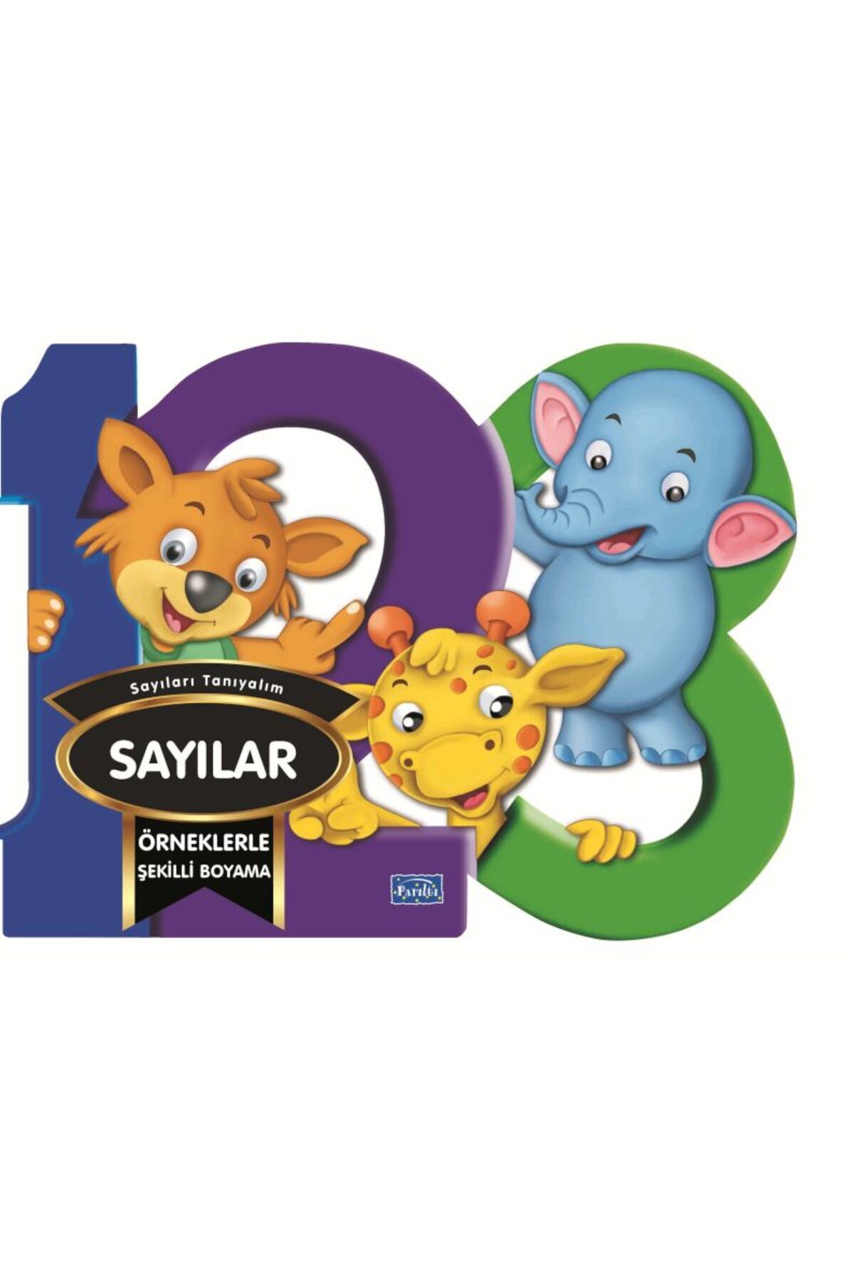 Parıltı Yayınları Örneklerle Şekilli Boyama - Sayılar