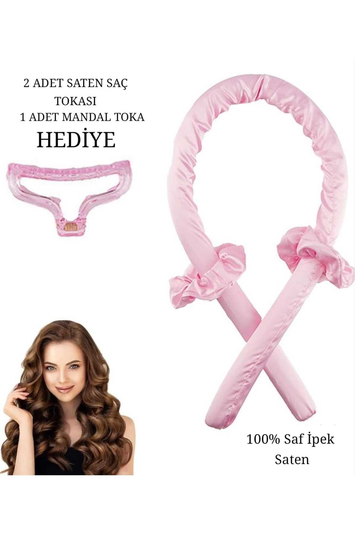 Generic Yumuşak Saten Saç Kıvırıcı. Saç maşaları