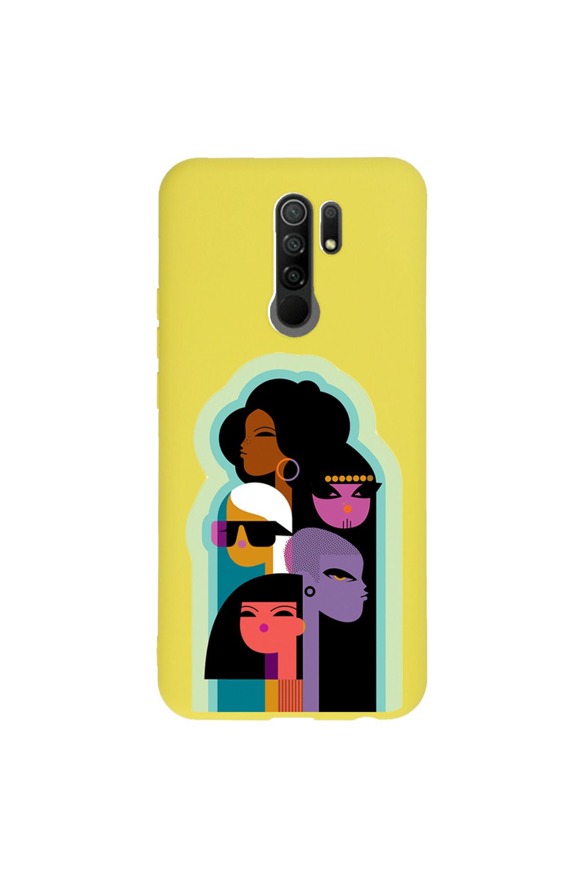 Royaleks Xiaomi Redmi 9 Lansman Kılıf - Art