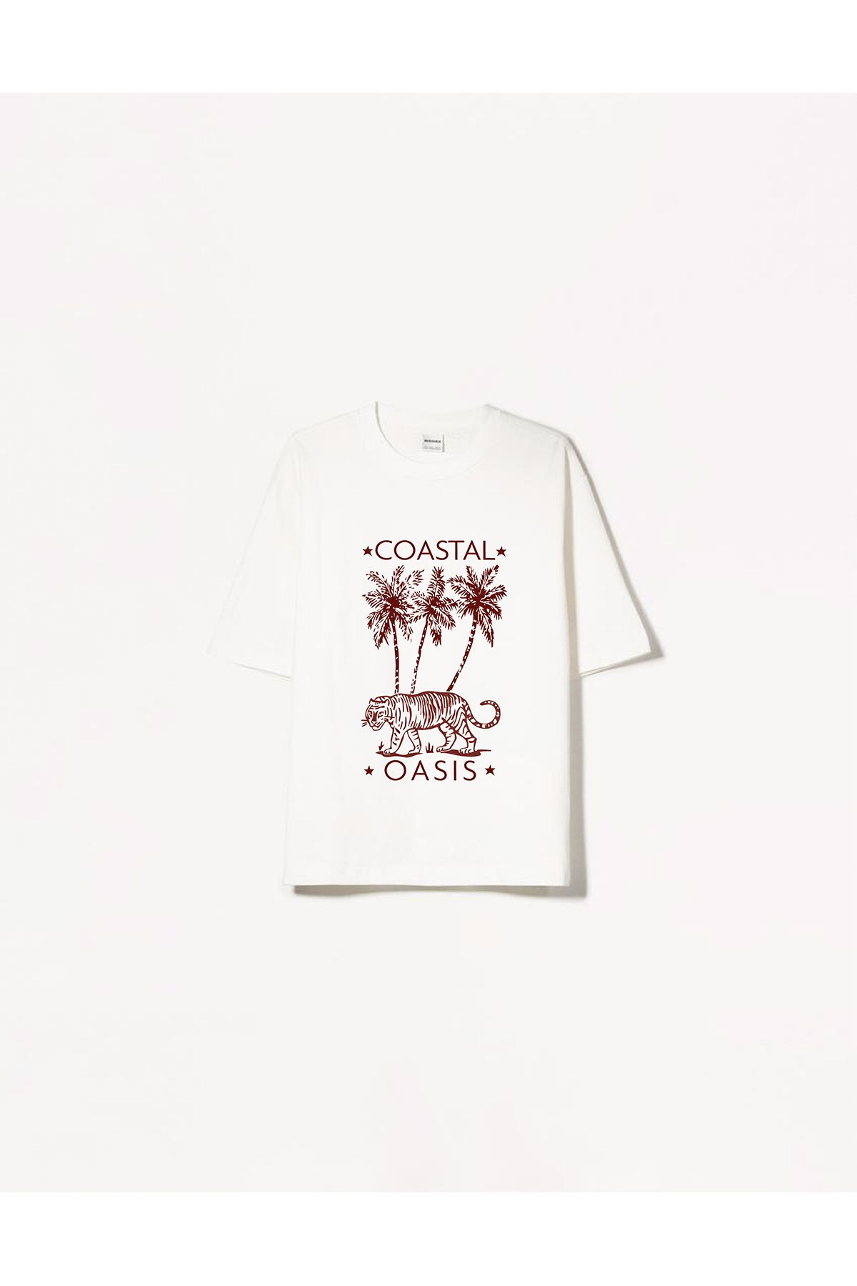 Lia Blanco's Kadın Oversize T-shirt