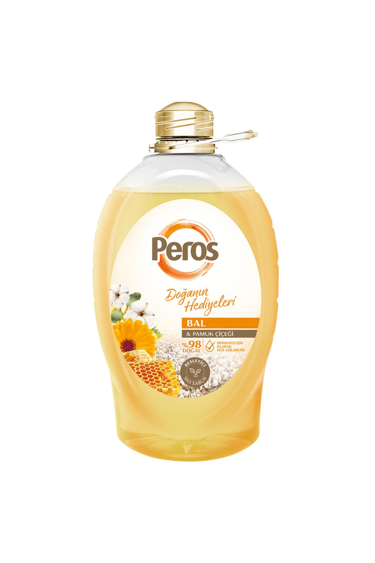 Peros Bal & Pamuk Çiçeği Sıvı Sabun 2.94 L