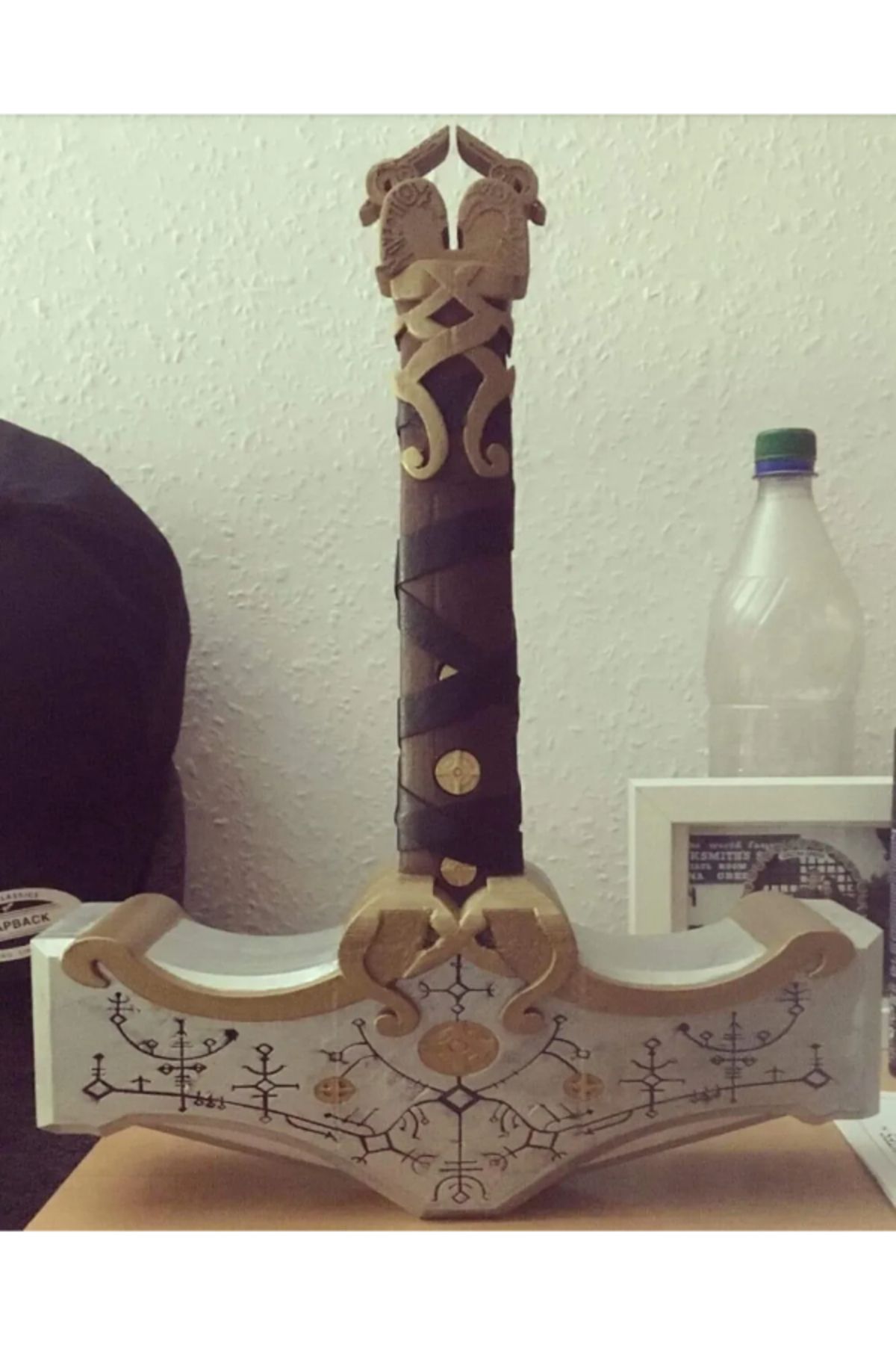 NOMOTHETIC God of War Ragnarok Mjolnir Dekoratif Çekiç