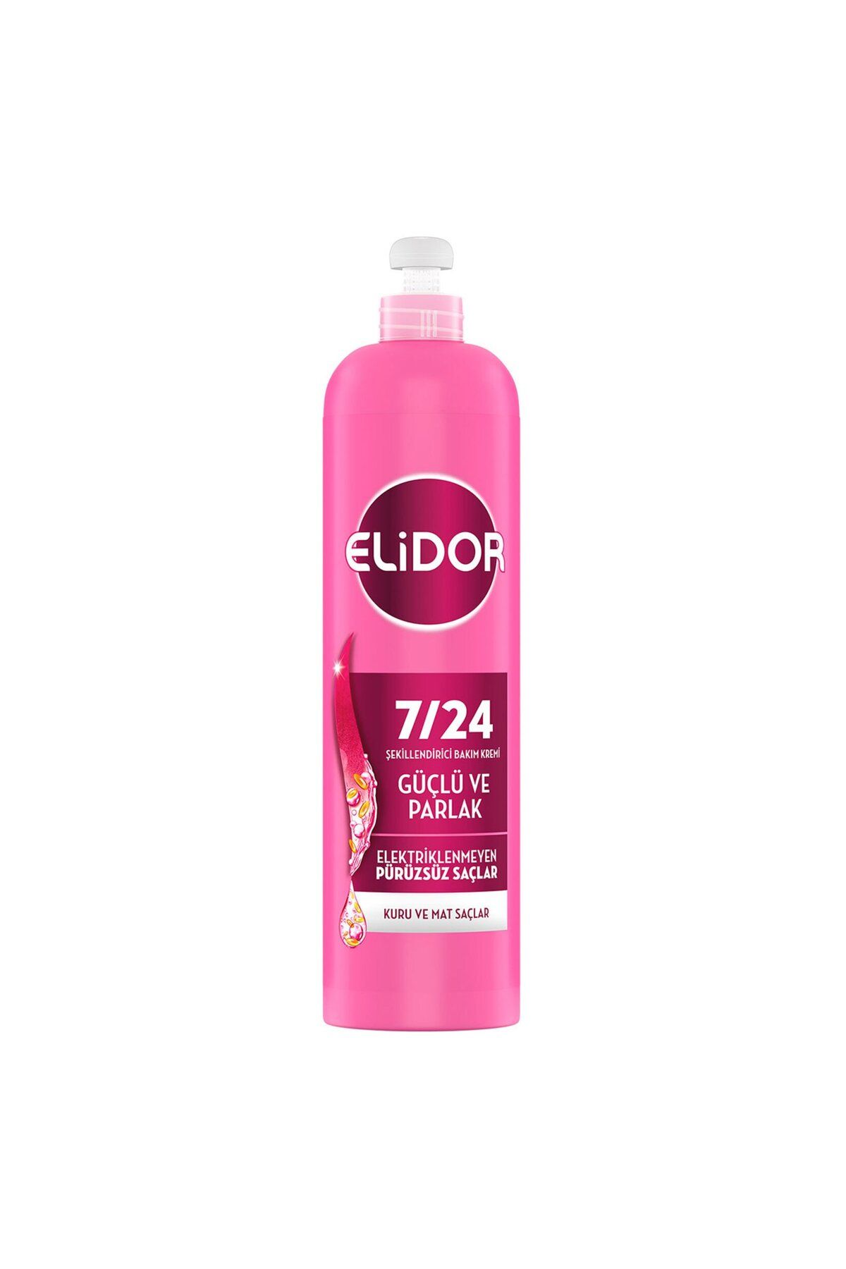Elidor 7/24 Elektriklenme Önyelici Kuru Mat Saçlar 240 Ml